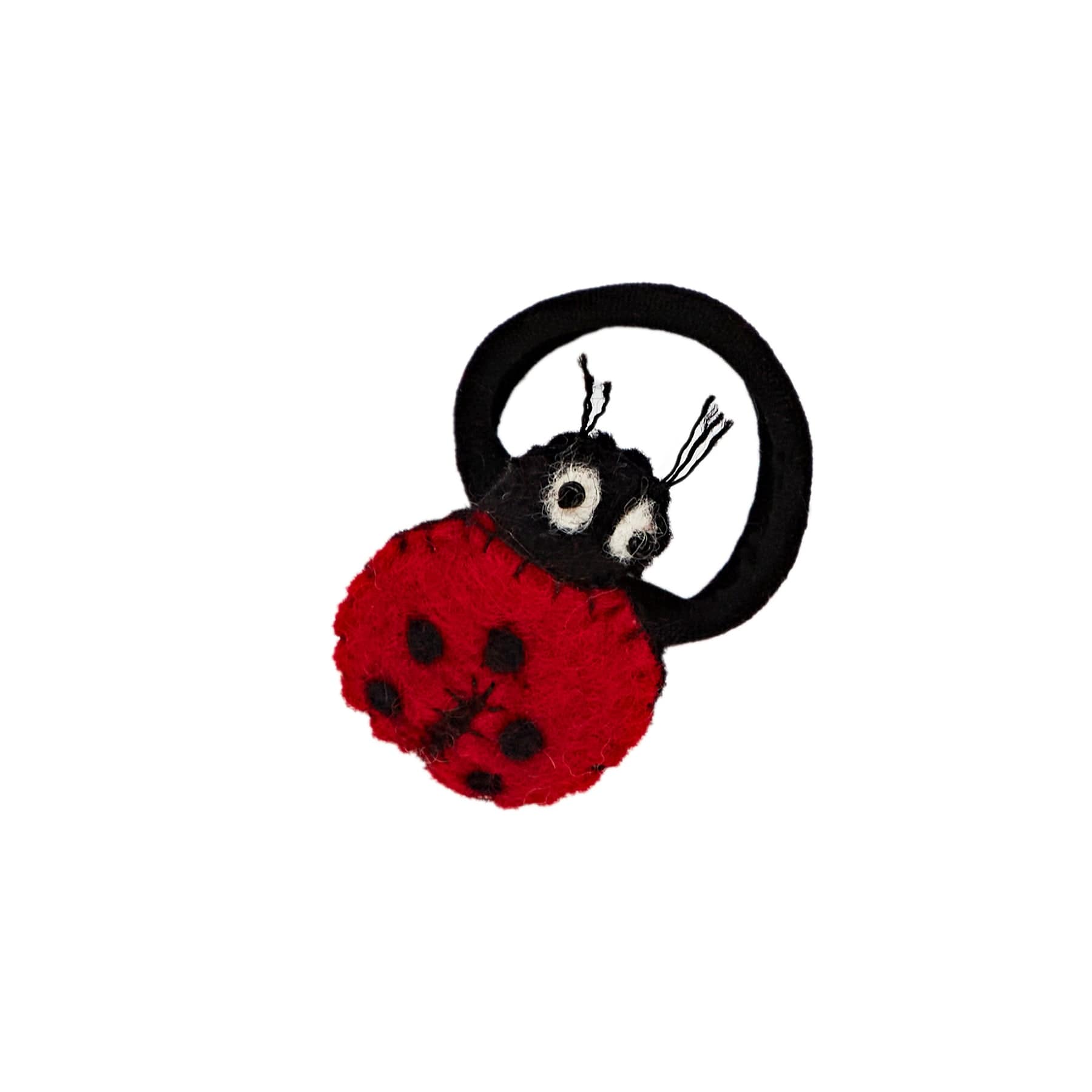 Felt ladybird hairband