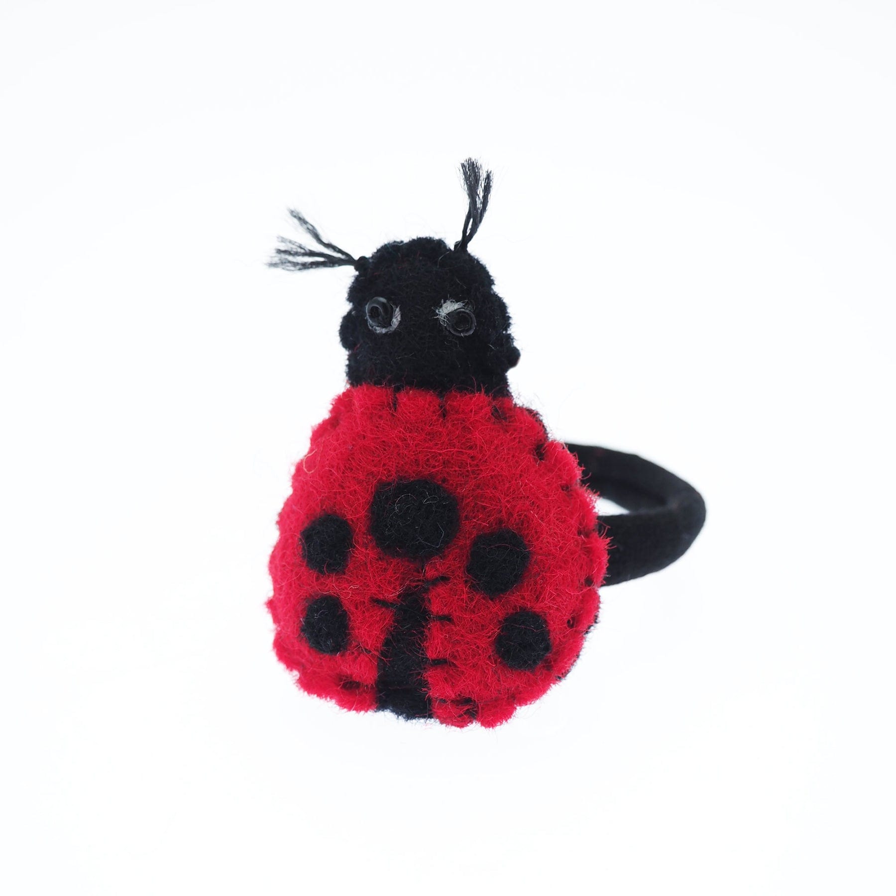 Felt ladybird hairband