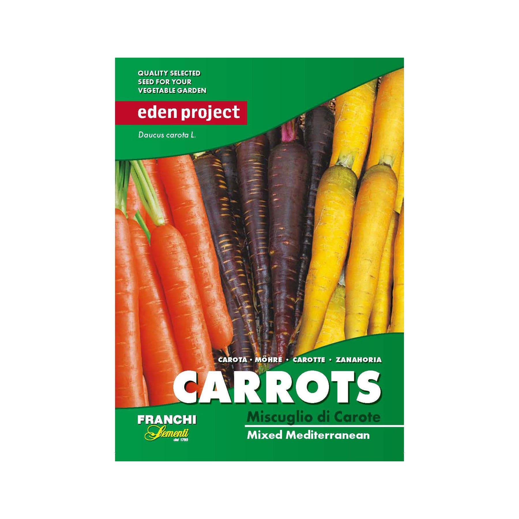 Eden Mediterranean carrot seeds