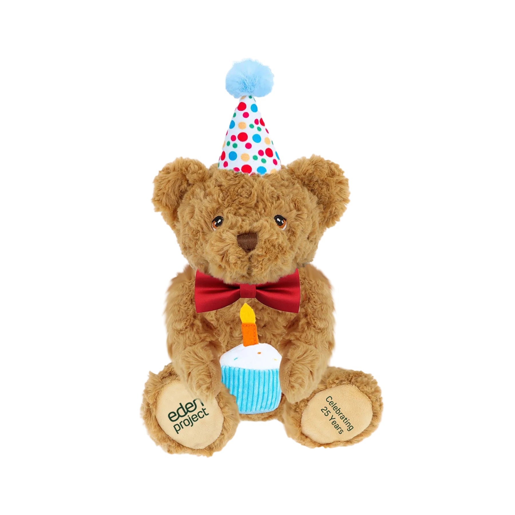 Eden Project 25th birthday bear 20cm