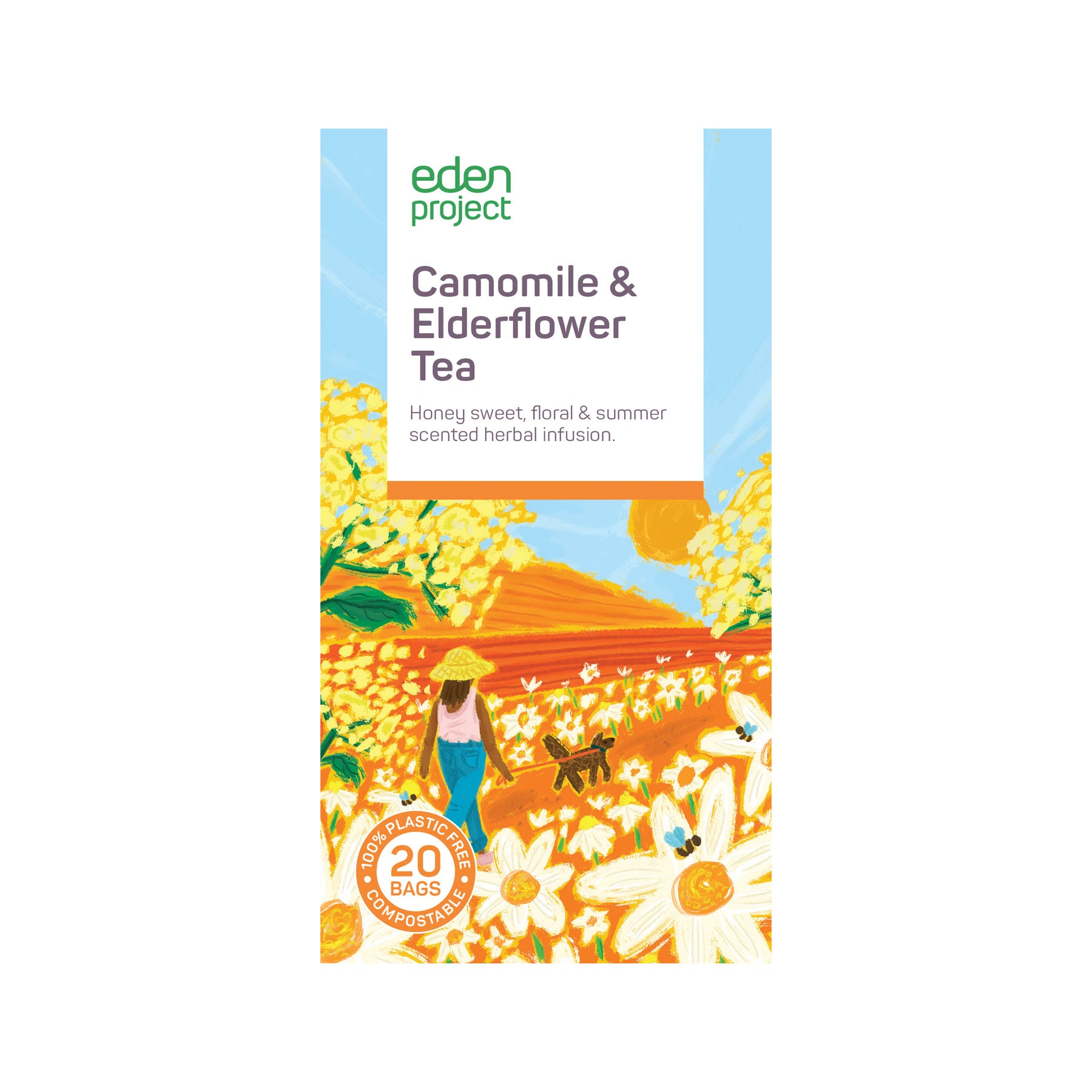 Camomile & elderflower tea 30g