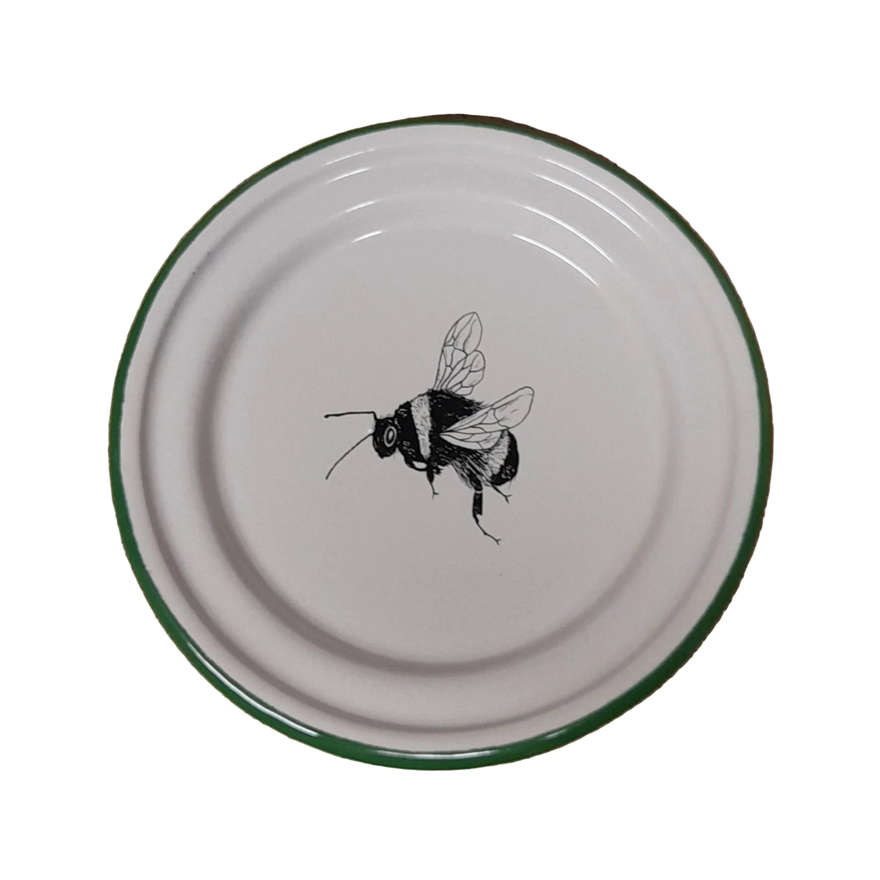 Enamel side plate
