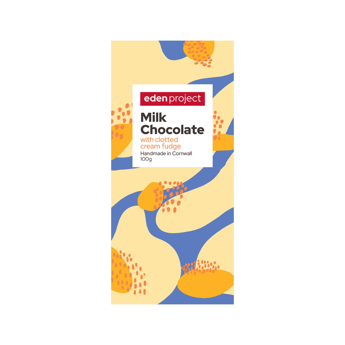 Milk chocolate with clotted cream fudge 100g