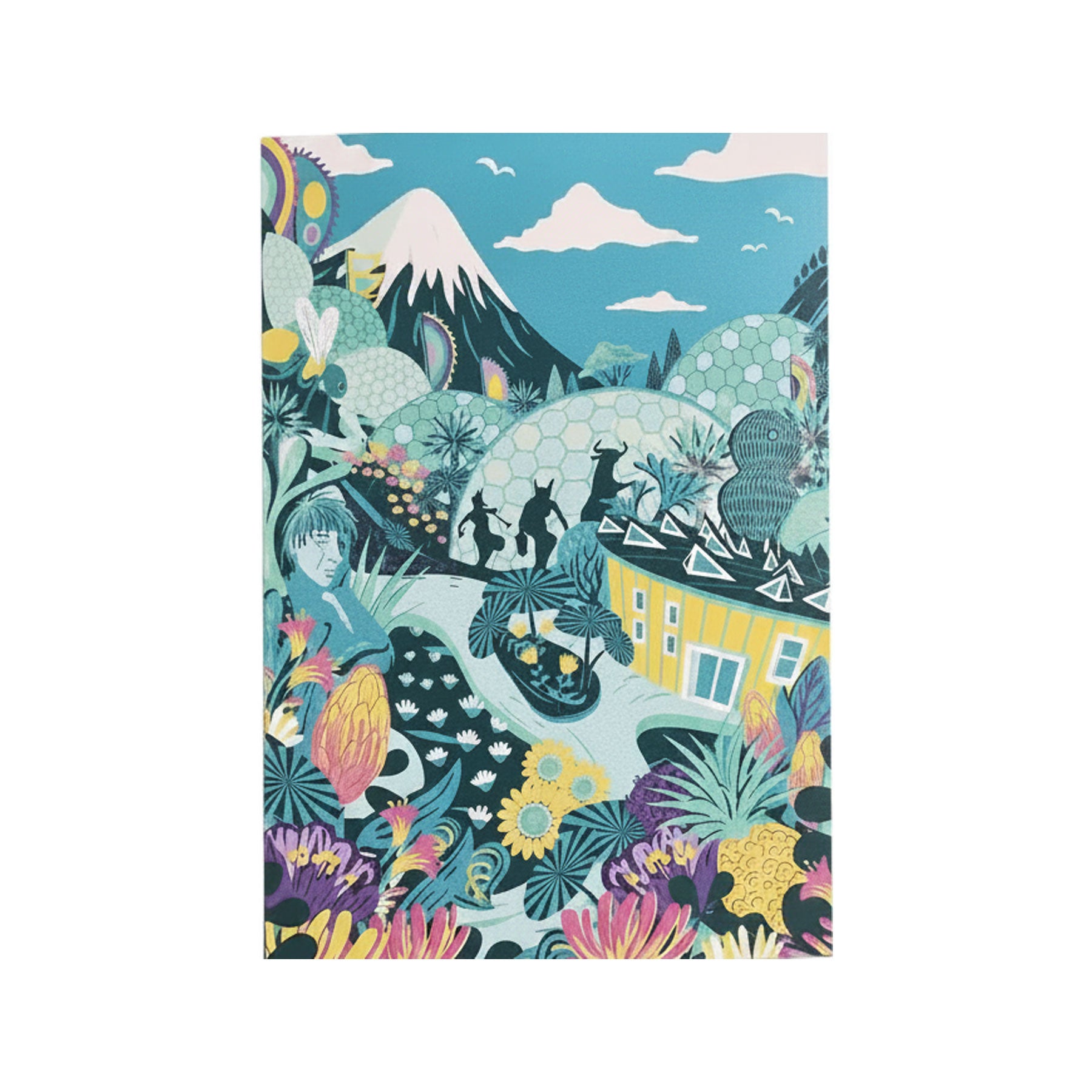 Eden Project greetings card