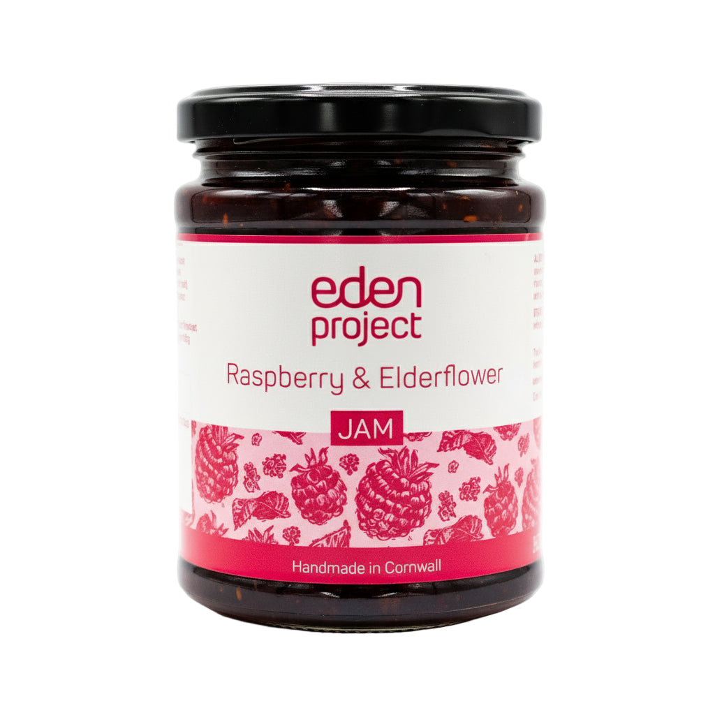 Raspberry & elderflower jam 360g