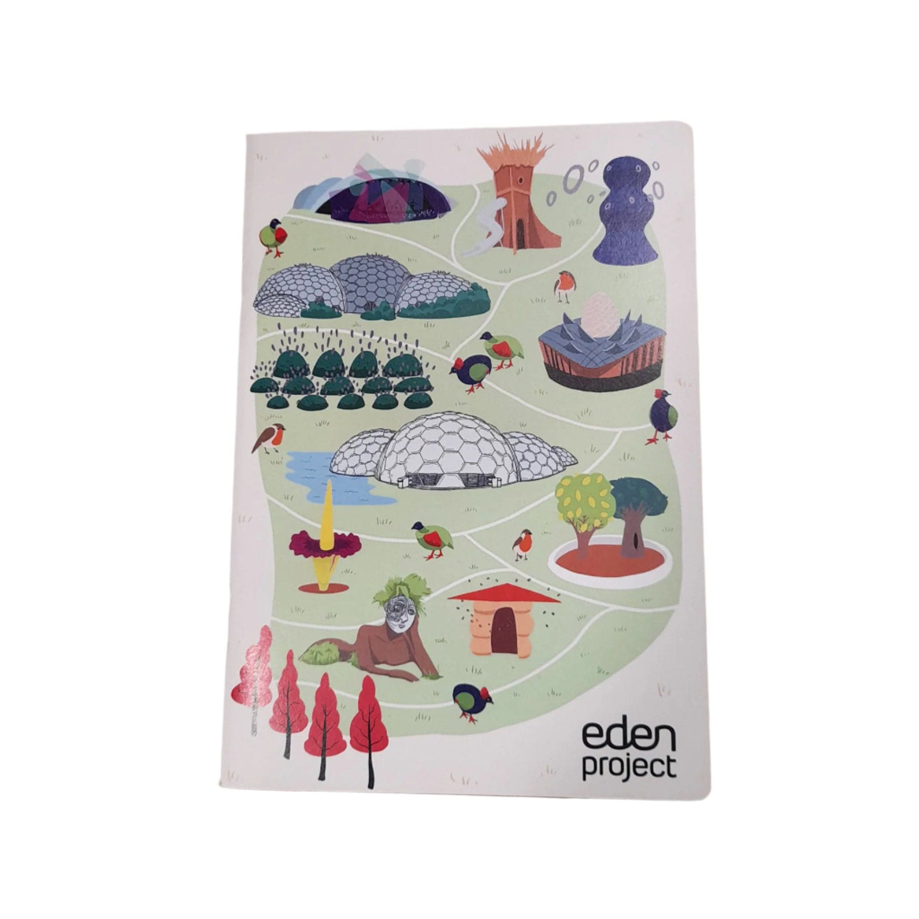 Eden scene A5 notebook