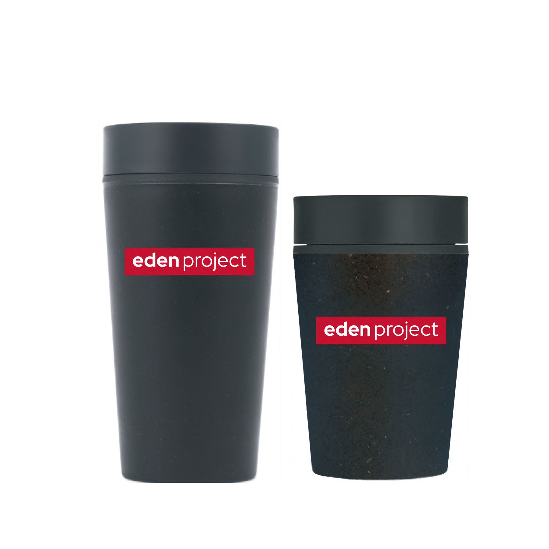 Reusable coffee cup made from coffee waste