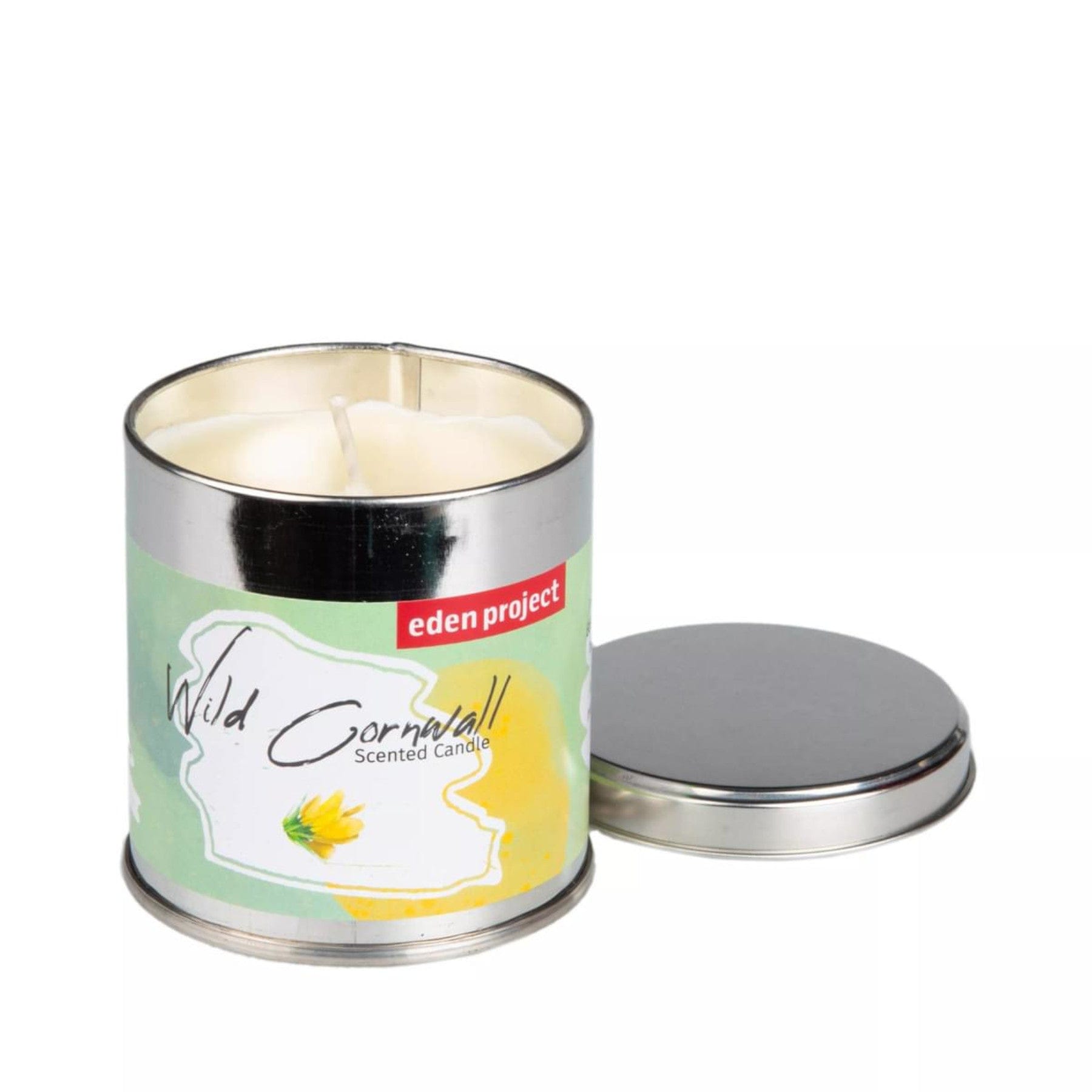 Wild Cornwall scented tin candle