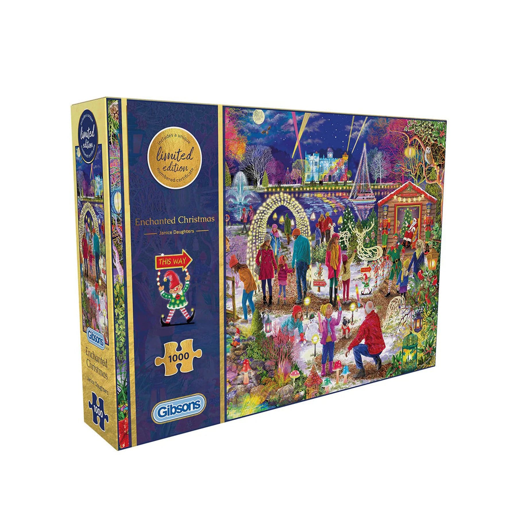 Enchanted Christmas 1000 piece jigsaw puzzle