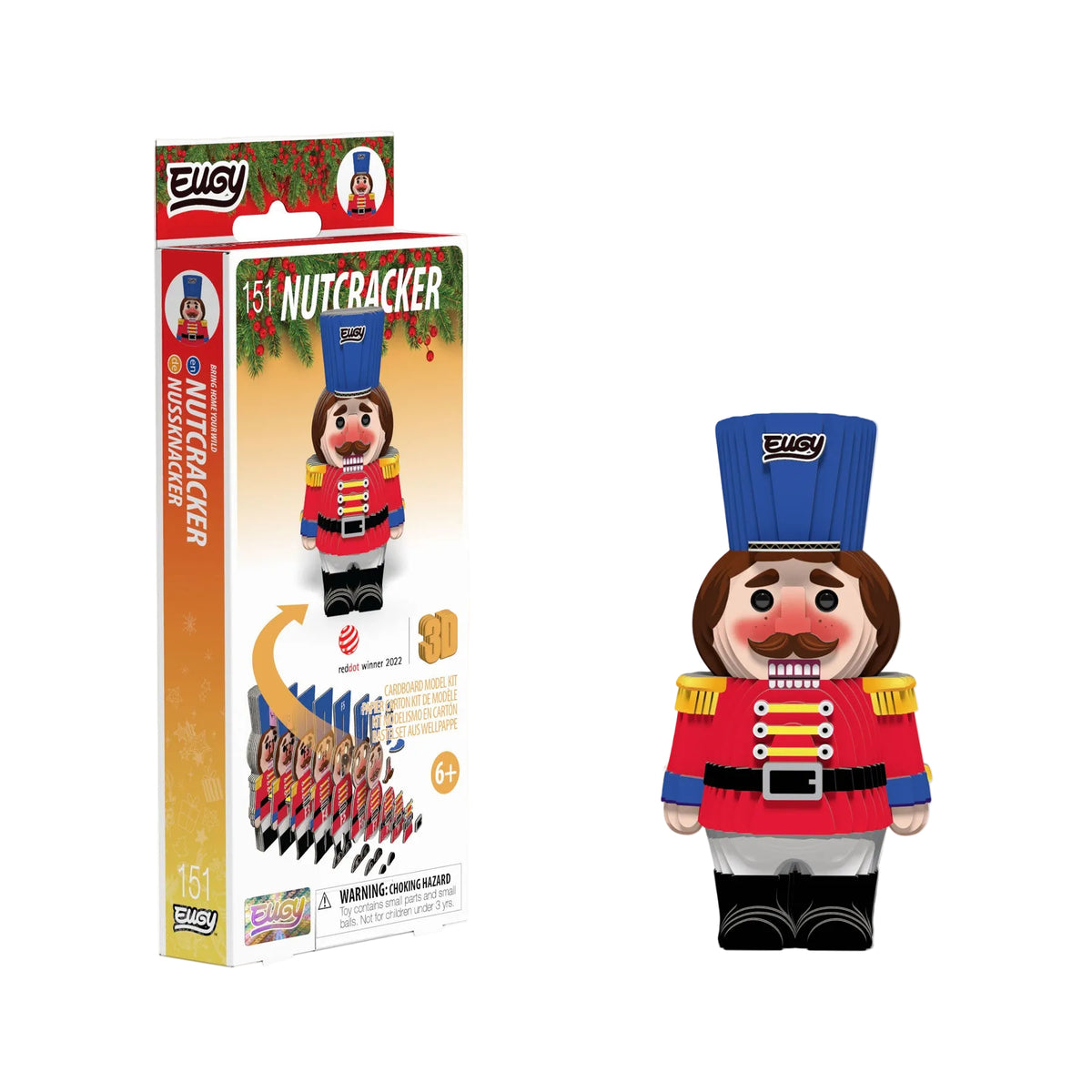 Nutcracker 3D model kit