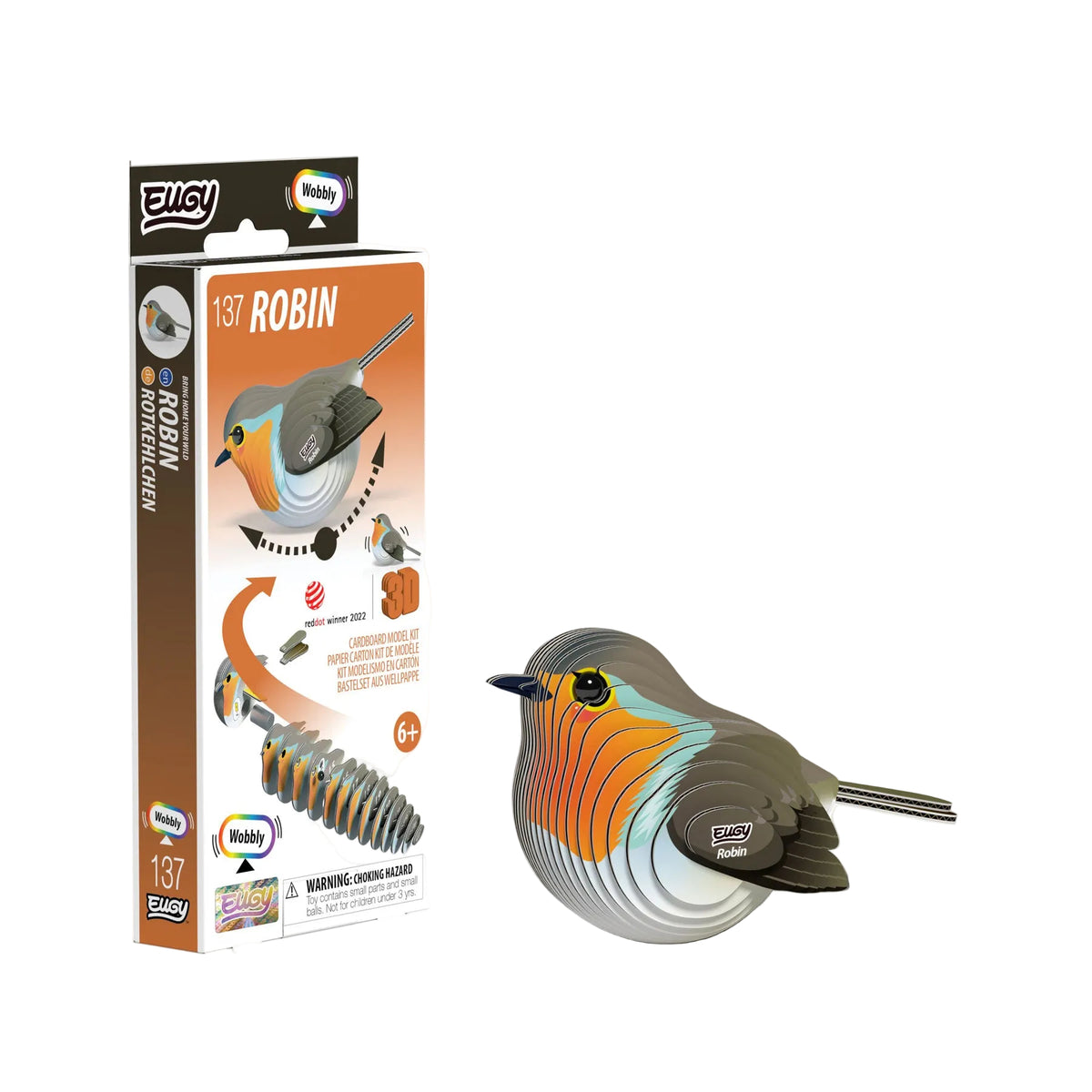 Robin 3D model kit