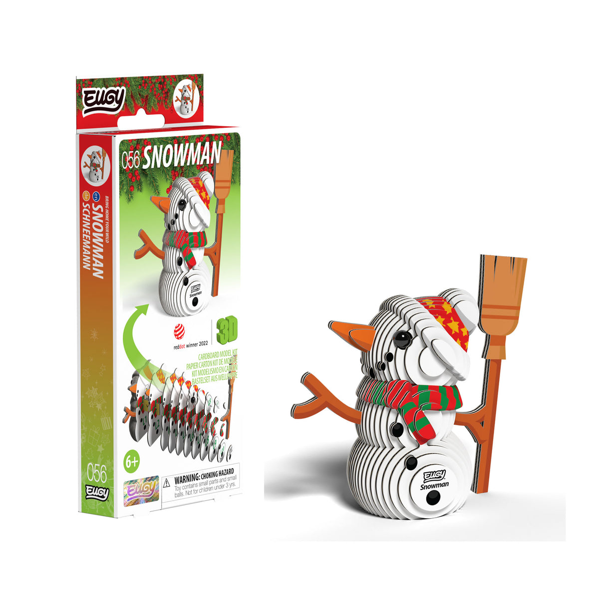 Snowman 3D model kit