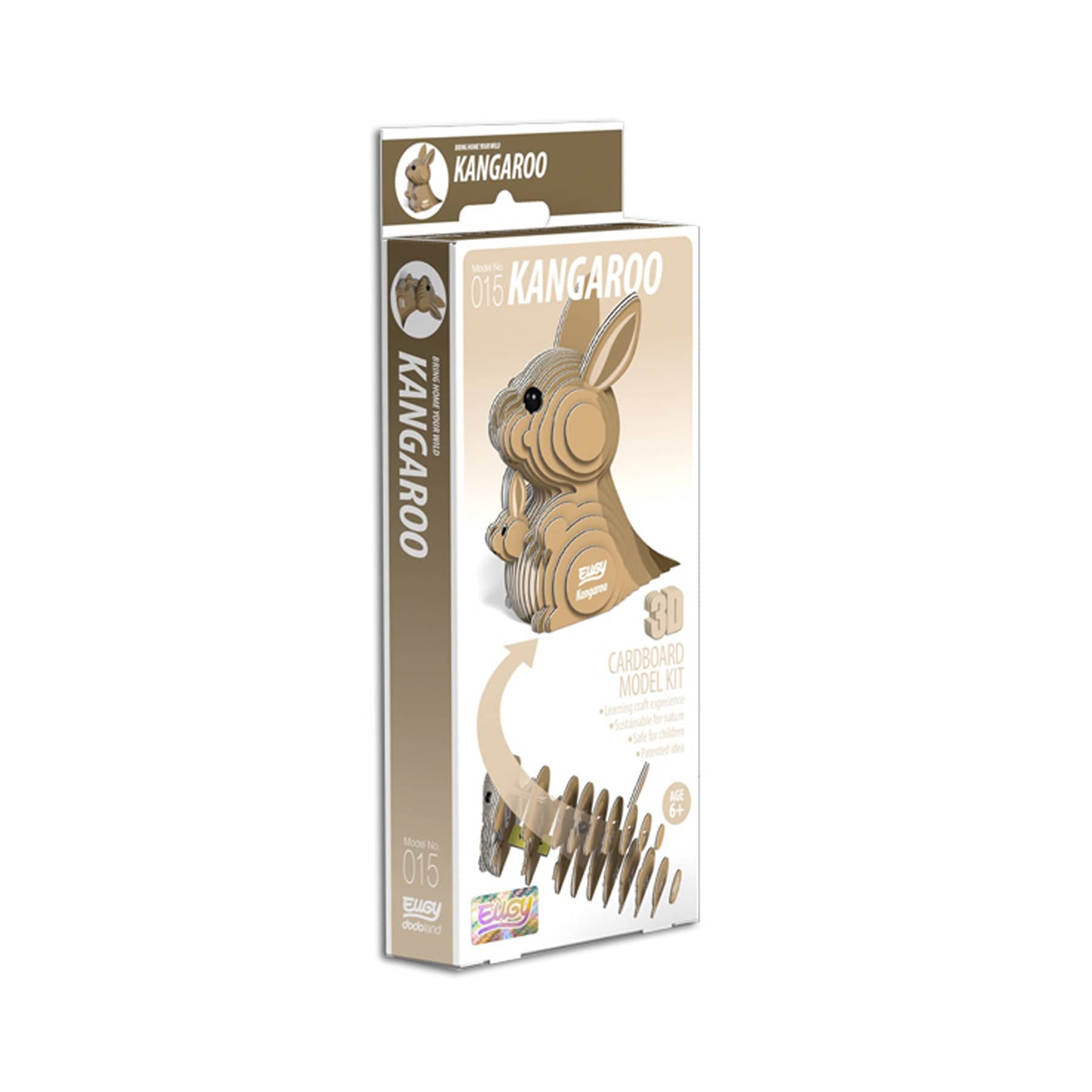 Kangaroo 3D model kit