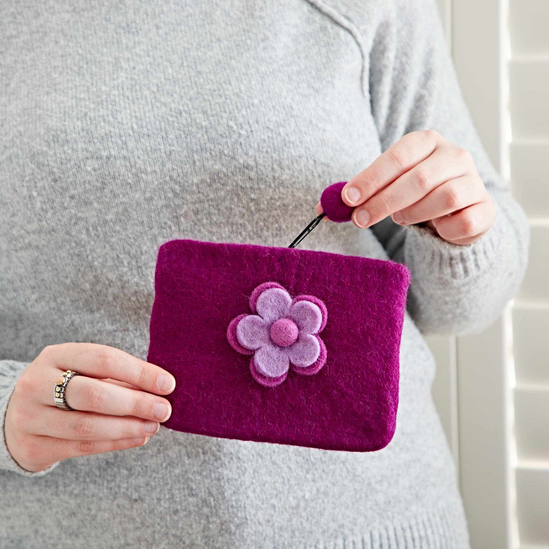 Felt purse (sold singly)