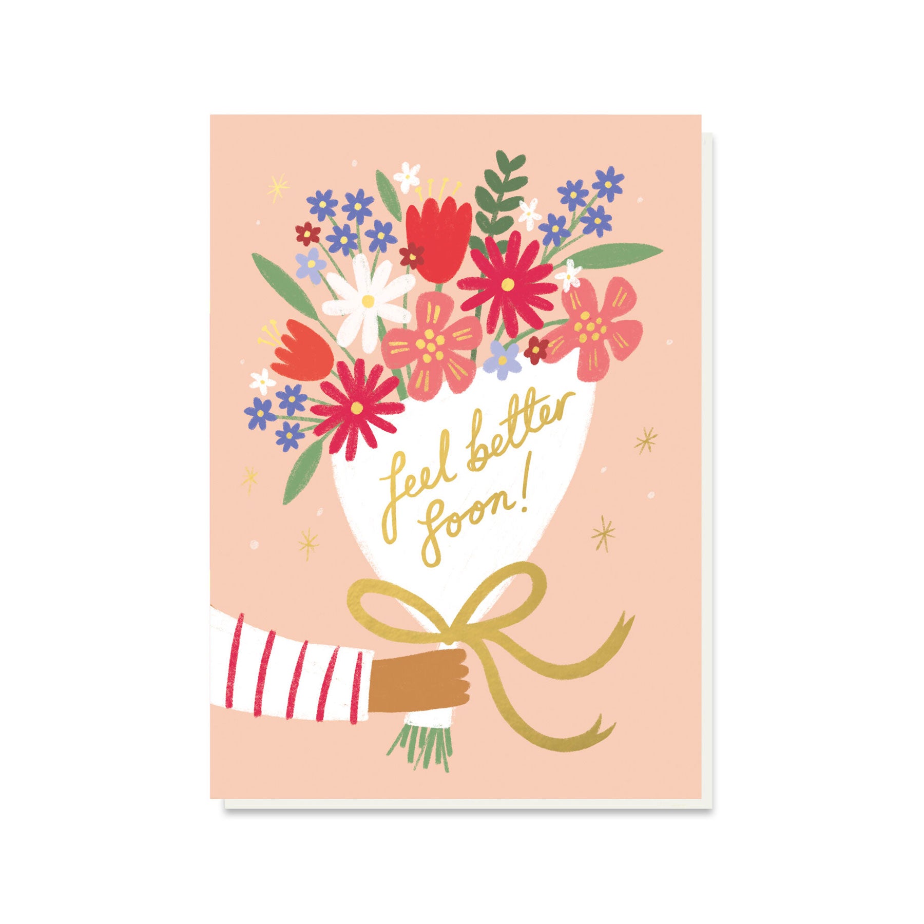 Feel better soon greetings card