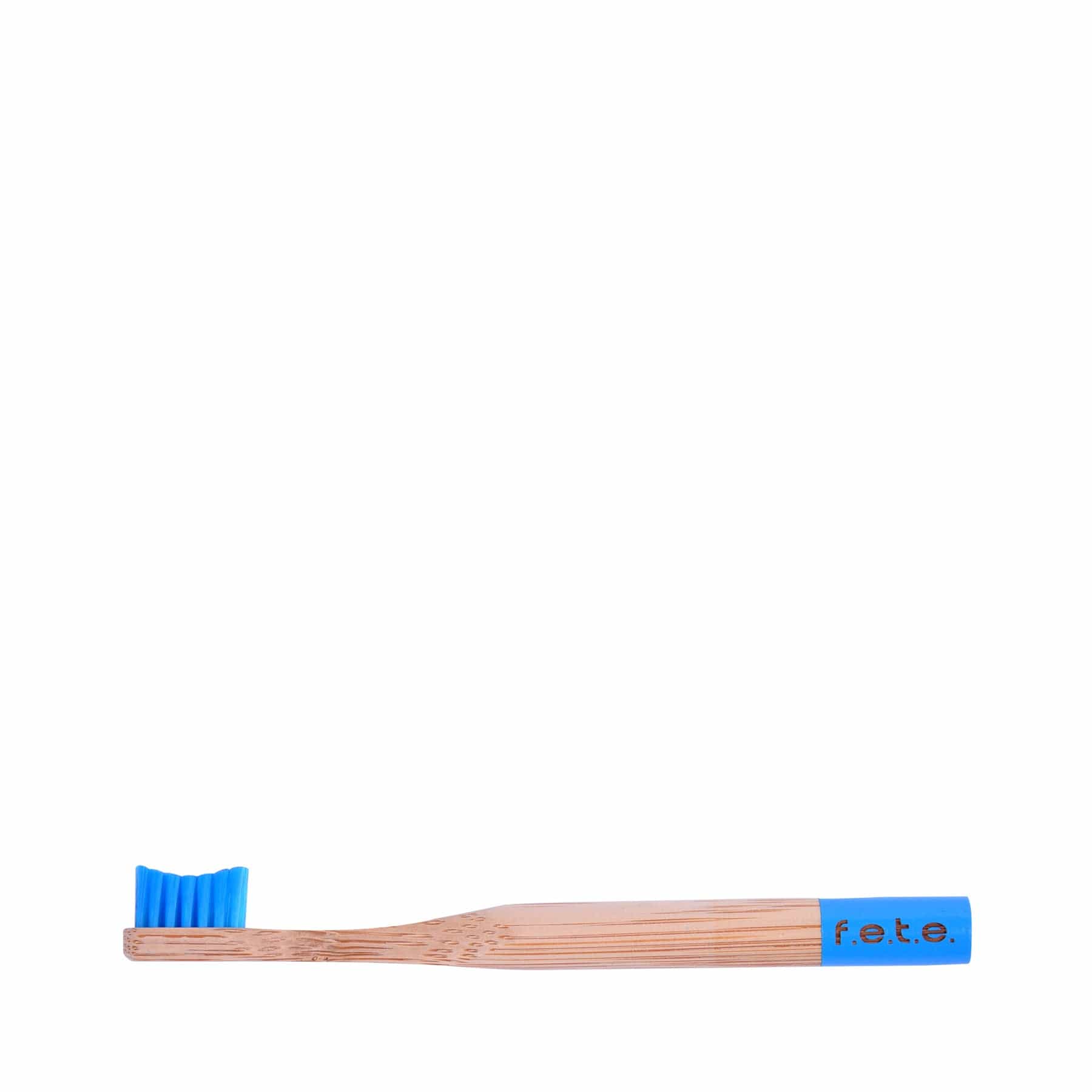 Bamboo toothbrush - child soft blue