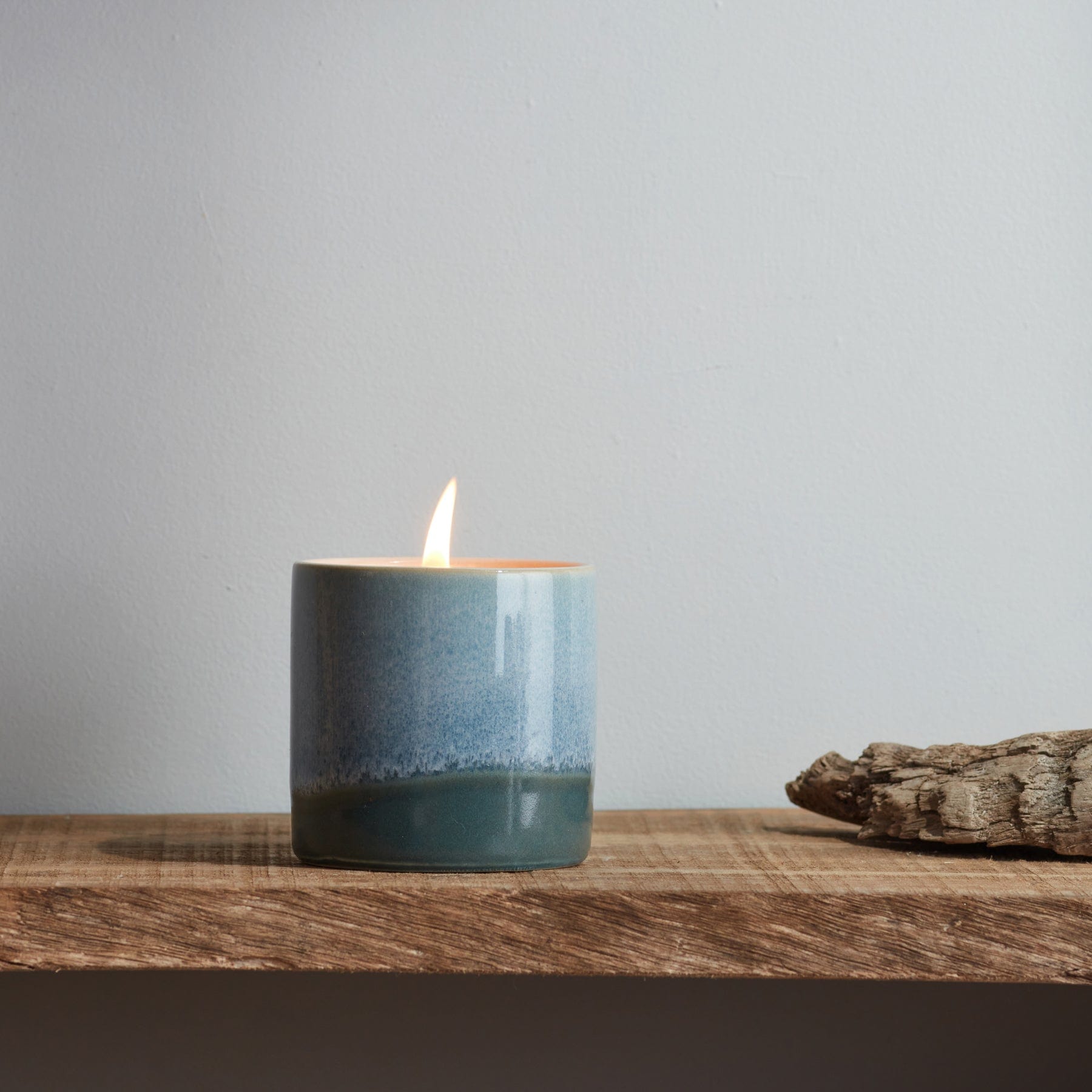 Fig tree scented sea & shore pot candle