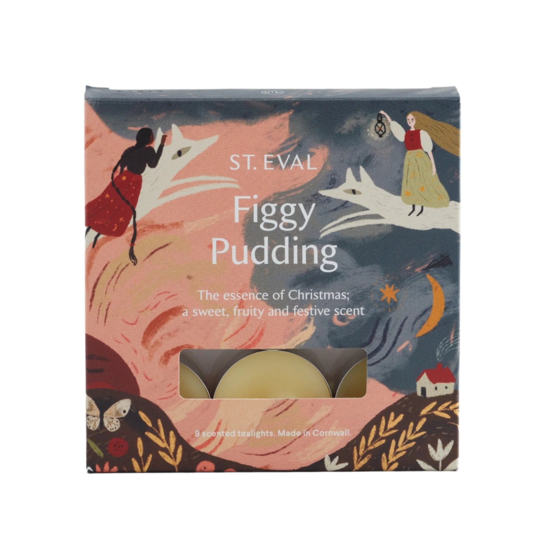 Figgy pudding scented tealights