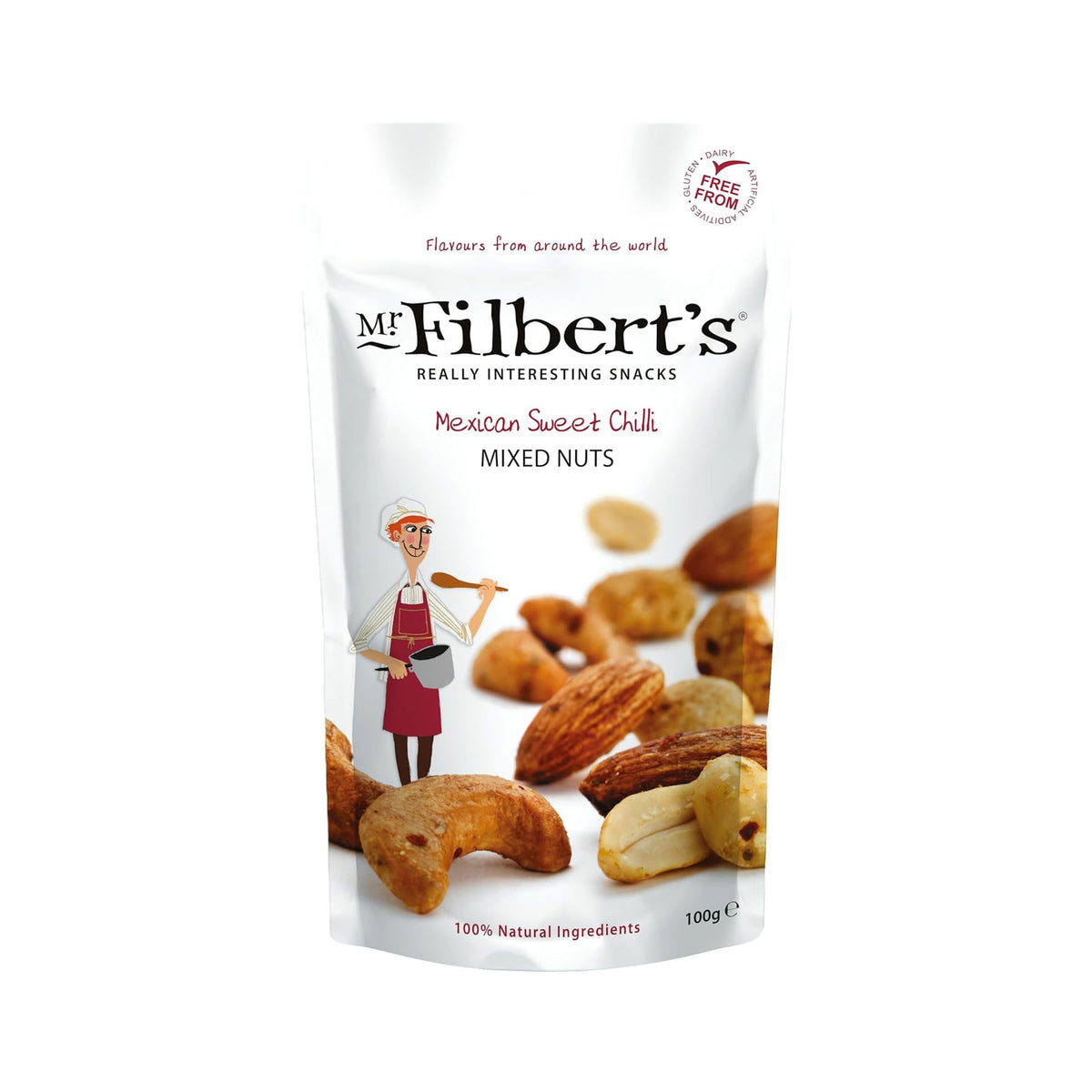 Filbert's Mexican sweet chilli mixed nuts 100g