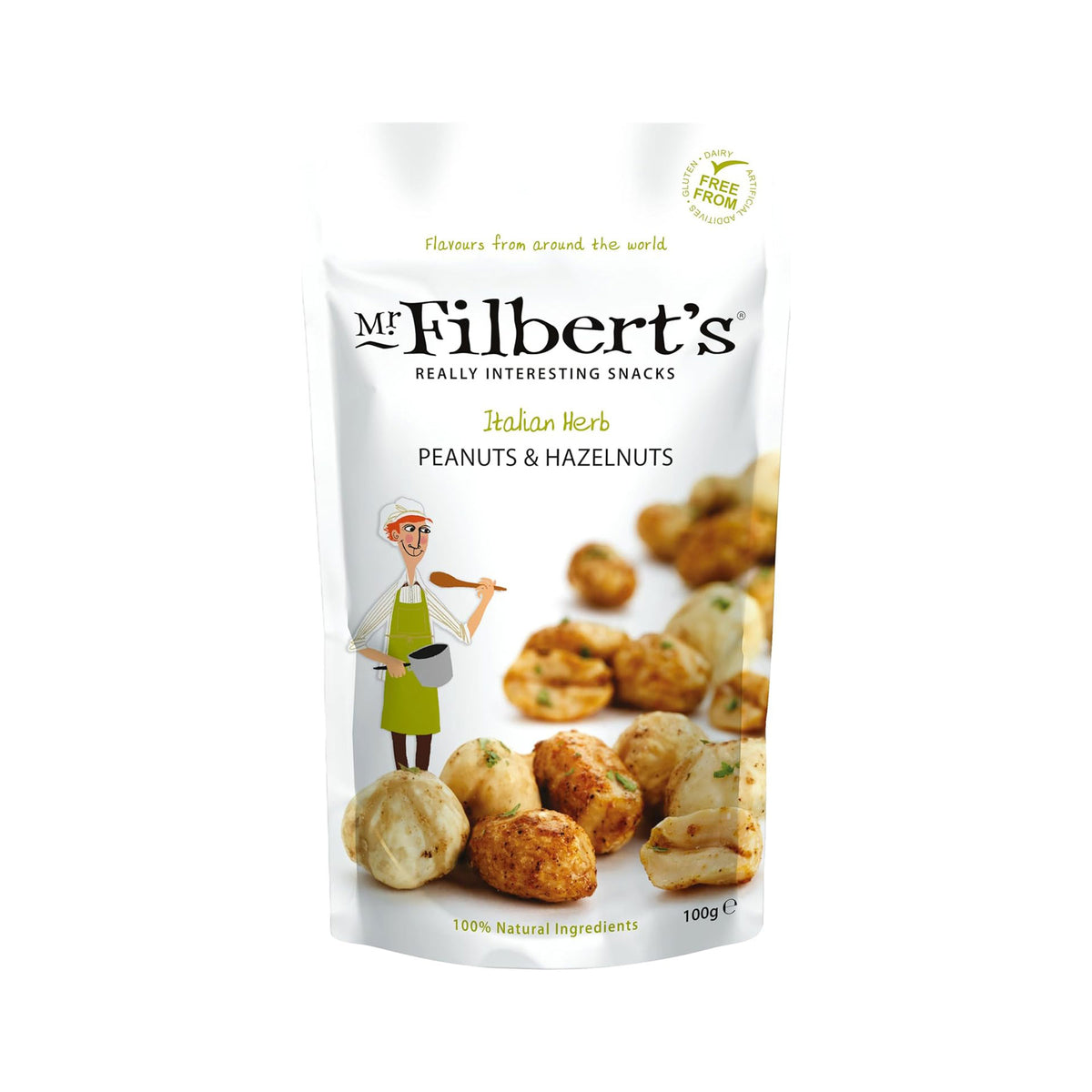 Filbert's Italian herb peanuts & hazelnuts 100g