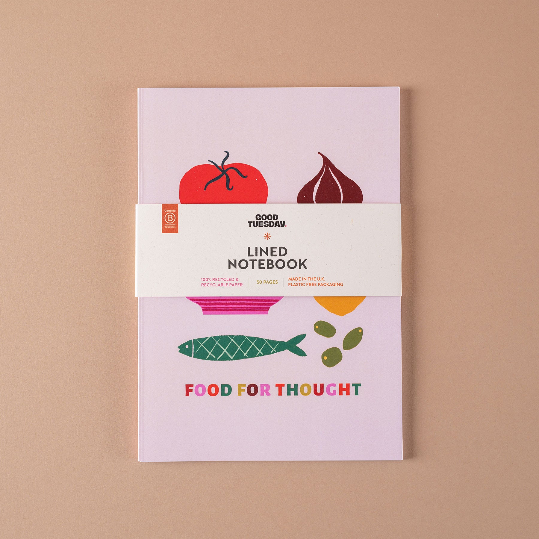 Flavours A5 notebook