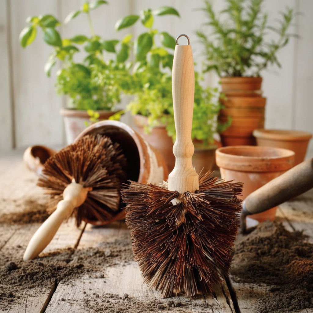 Flowerpot brush