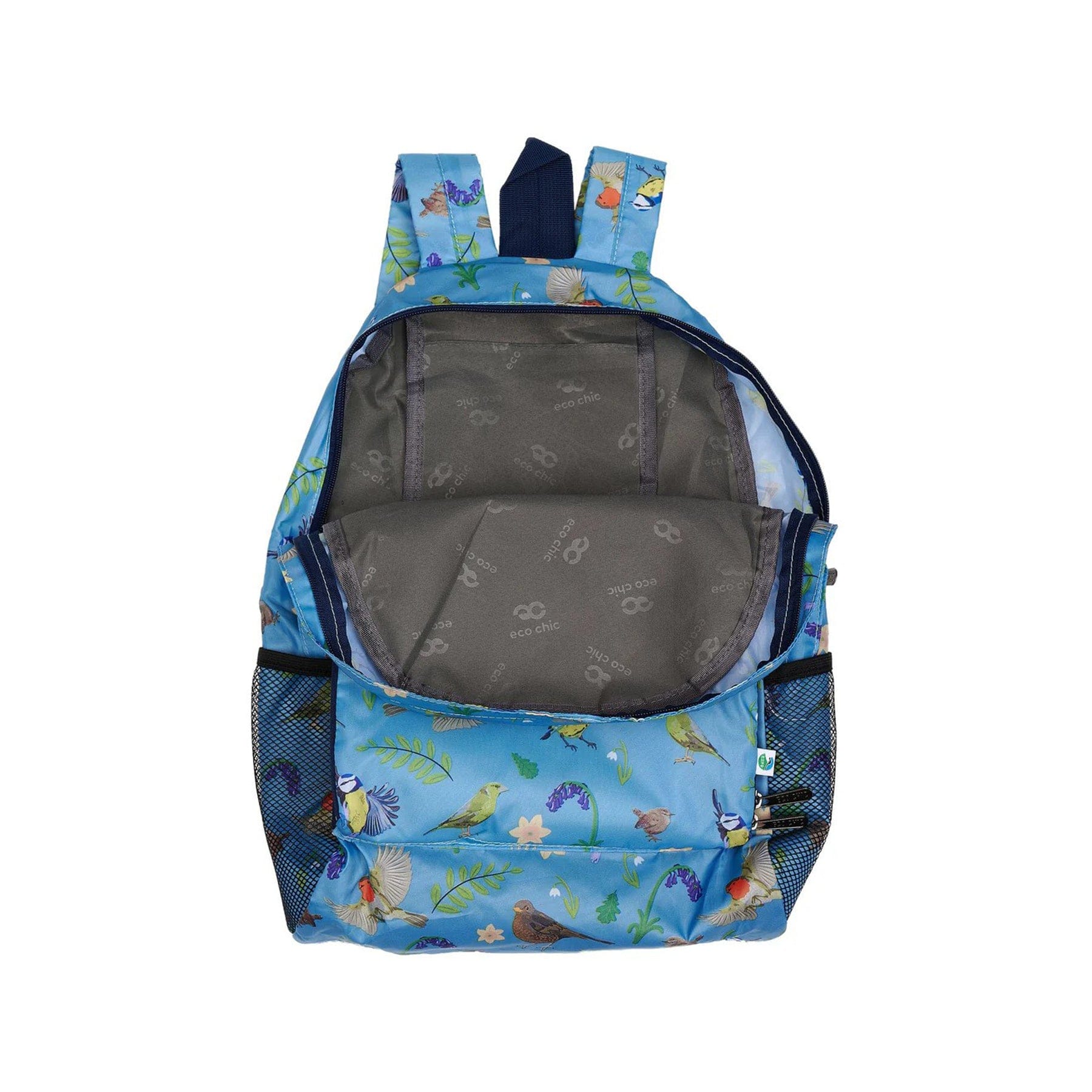 Lightweight foldable backpack RSPB birds