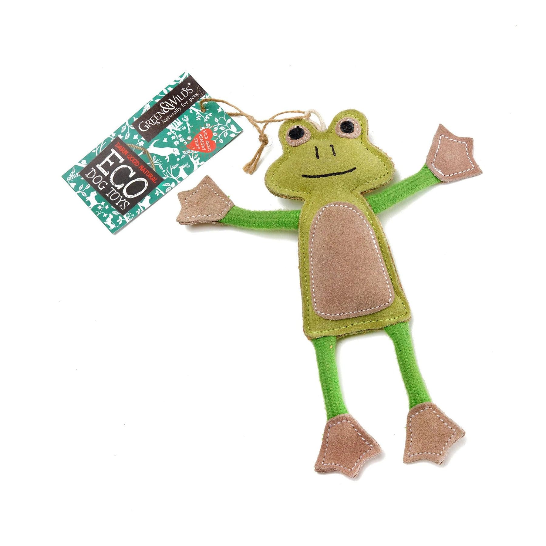 Francois le frog eco pet toy