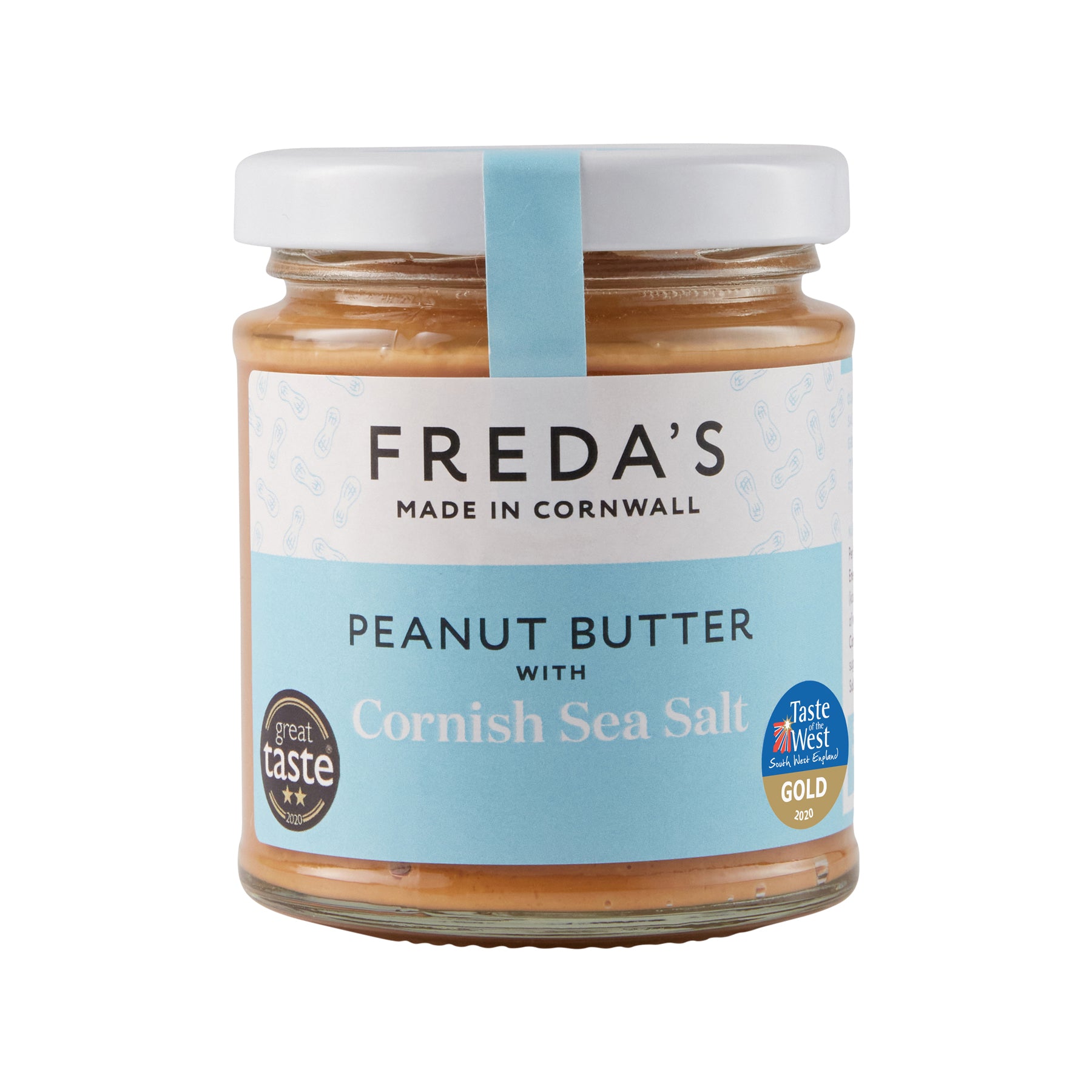 Peanut butter with Cornish sea salt 180g