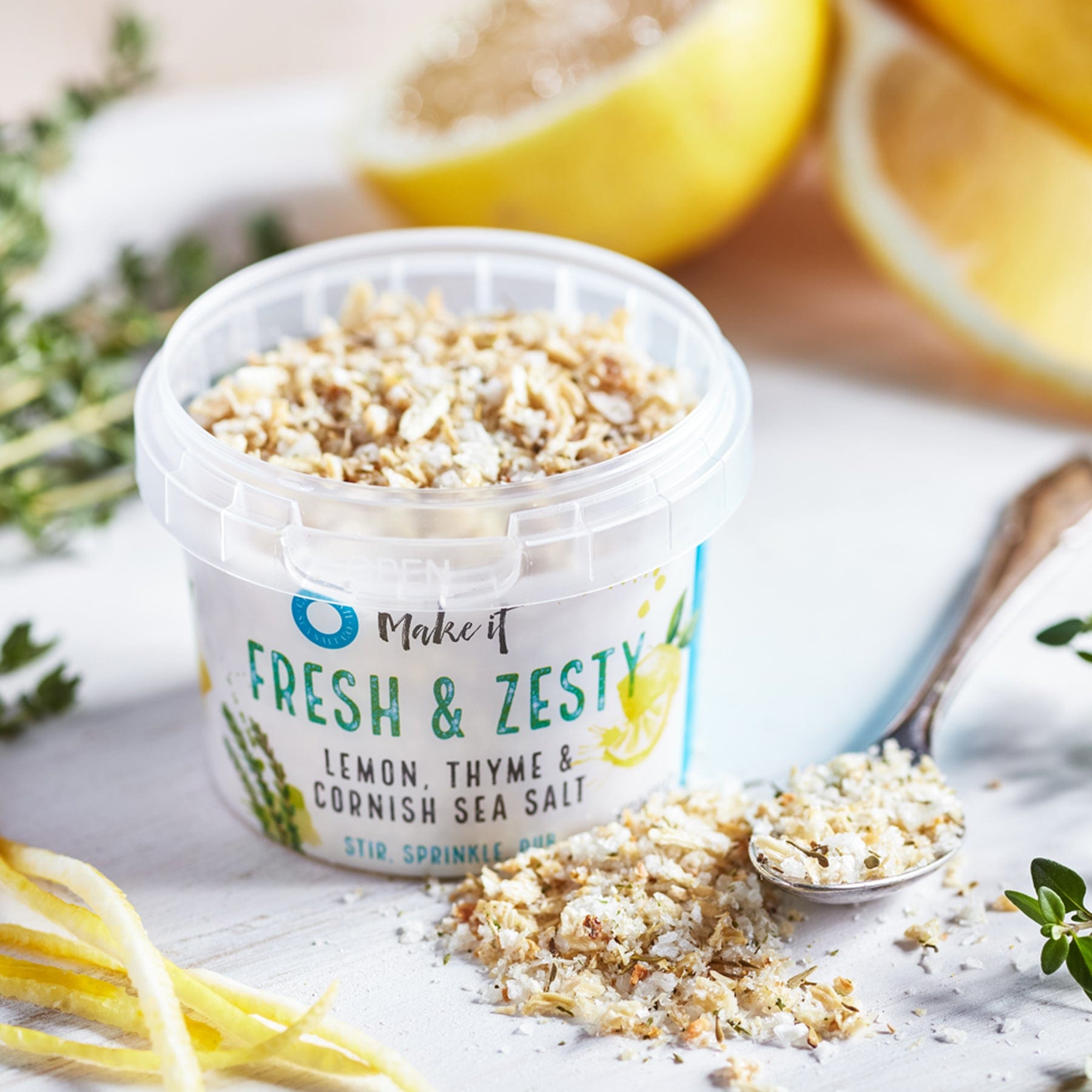 Fresh & zesty sea salt 55g