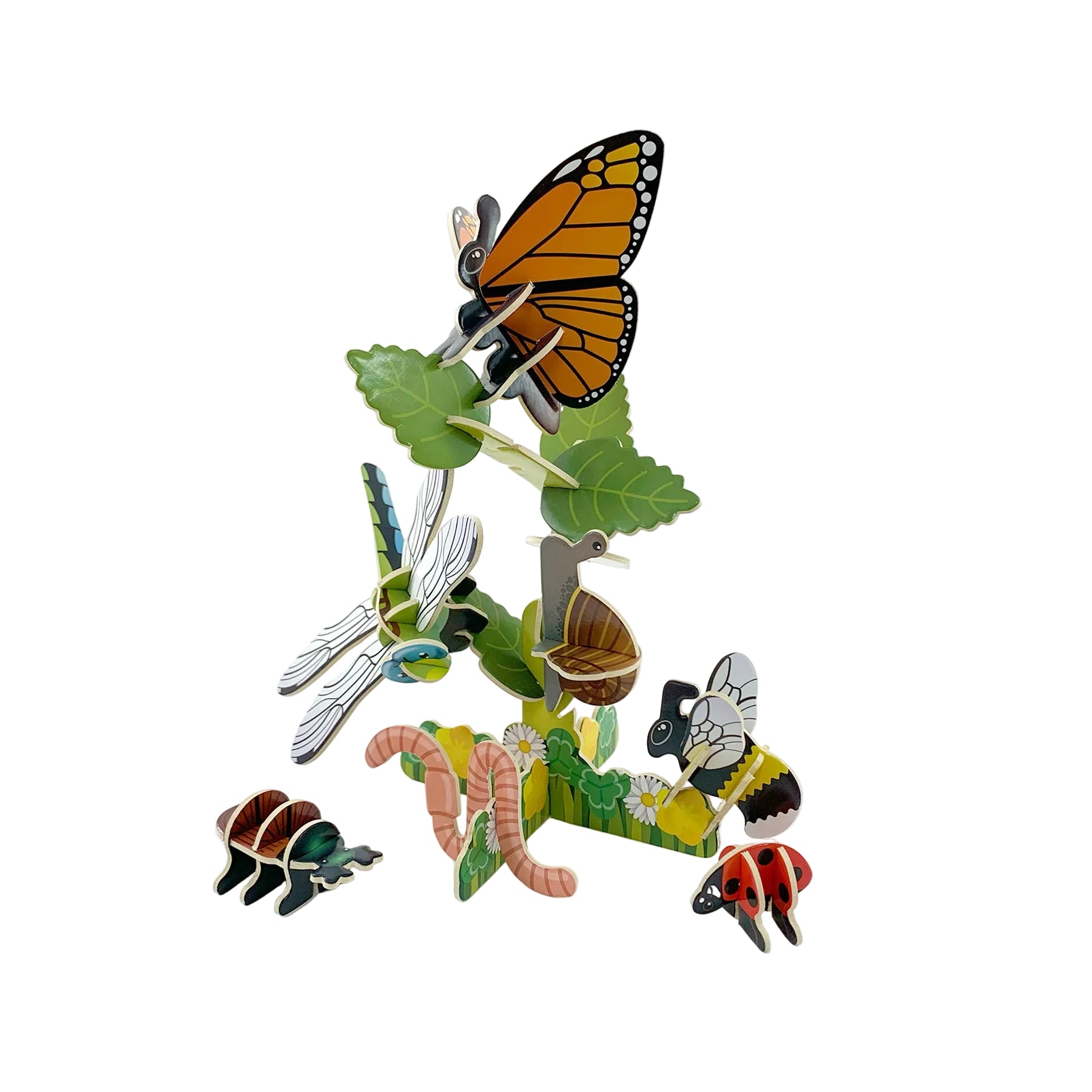 Garden insects playset