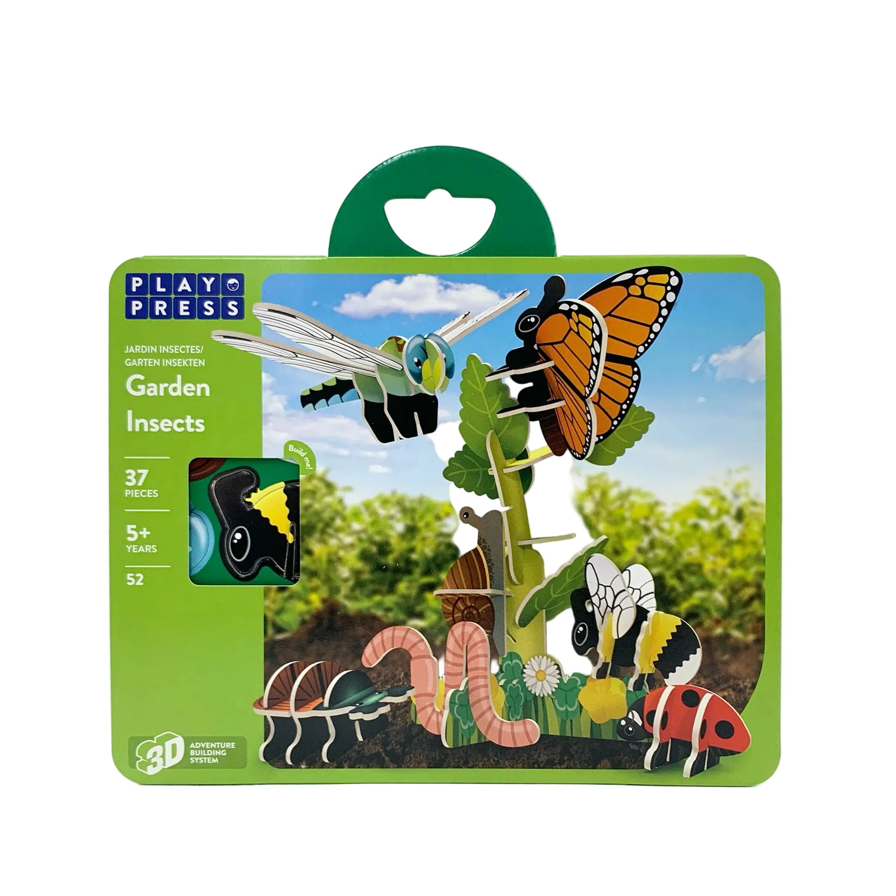 Garden insects playset