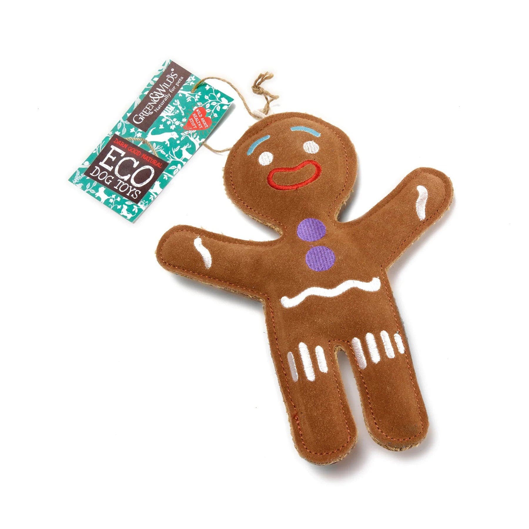 Jean genie the gingerbread person eco pet toy