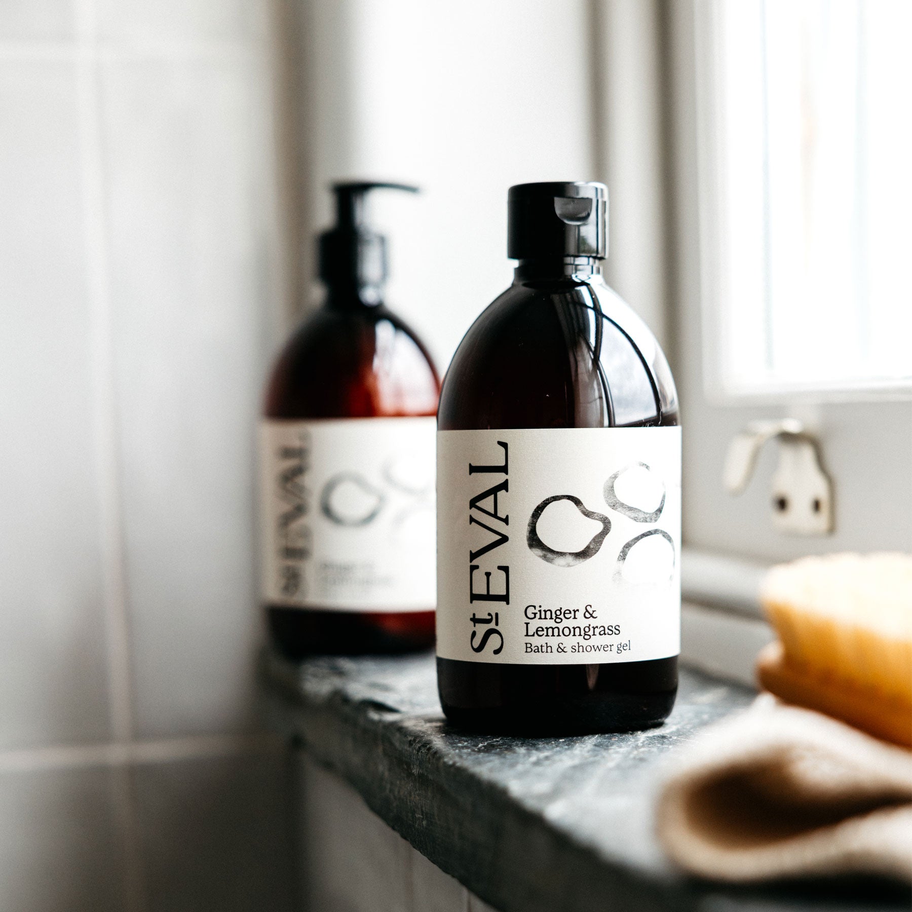 Ginger & lemongrass bath and shower gel 500ml