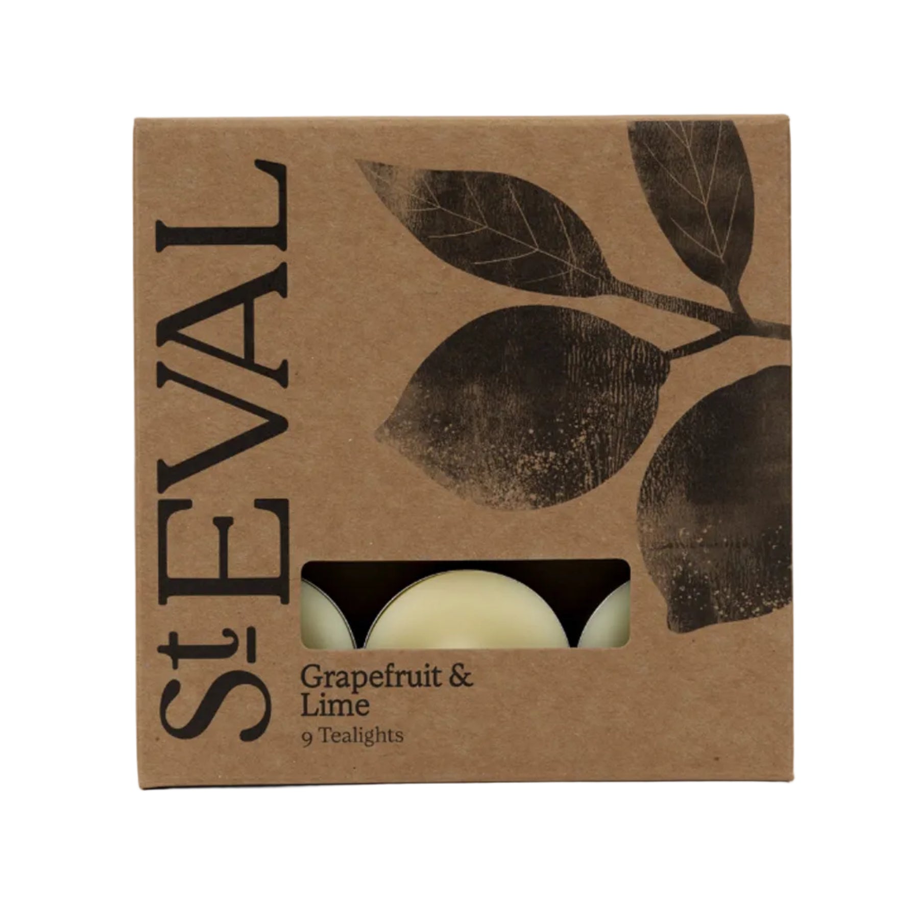 Grapefruit & lime scented tealights