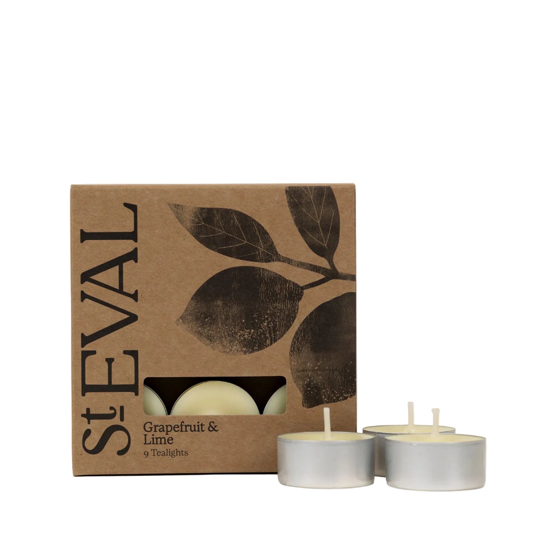 Grapefruit & lime scented tealights