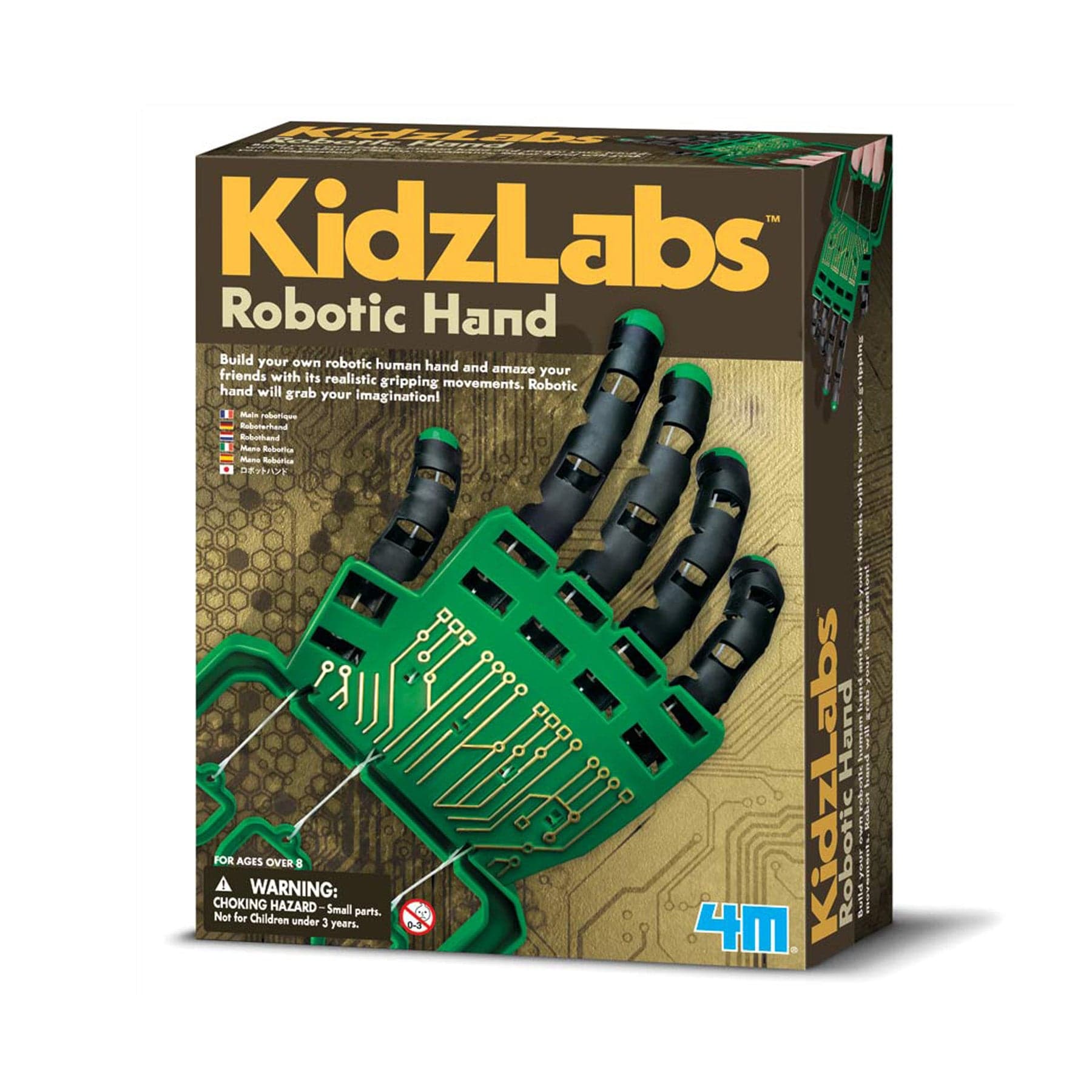 Robotic hand science kit
