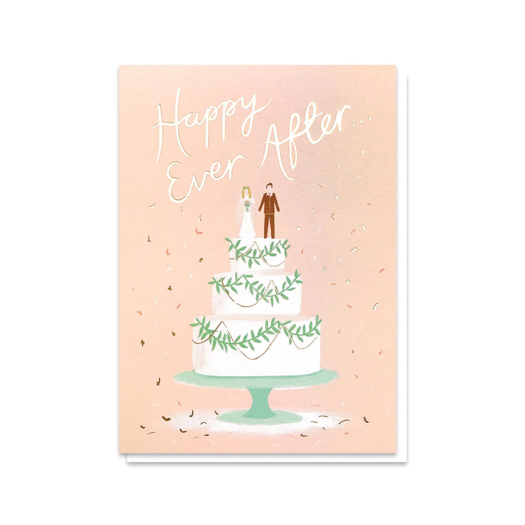 Happy ever after greetings card