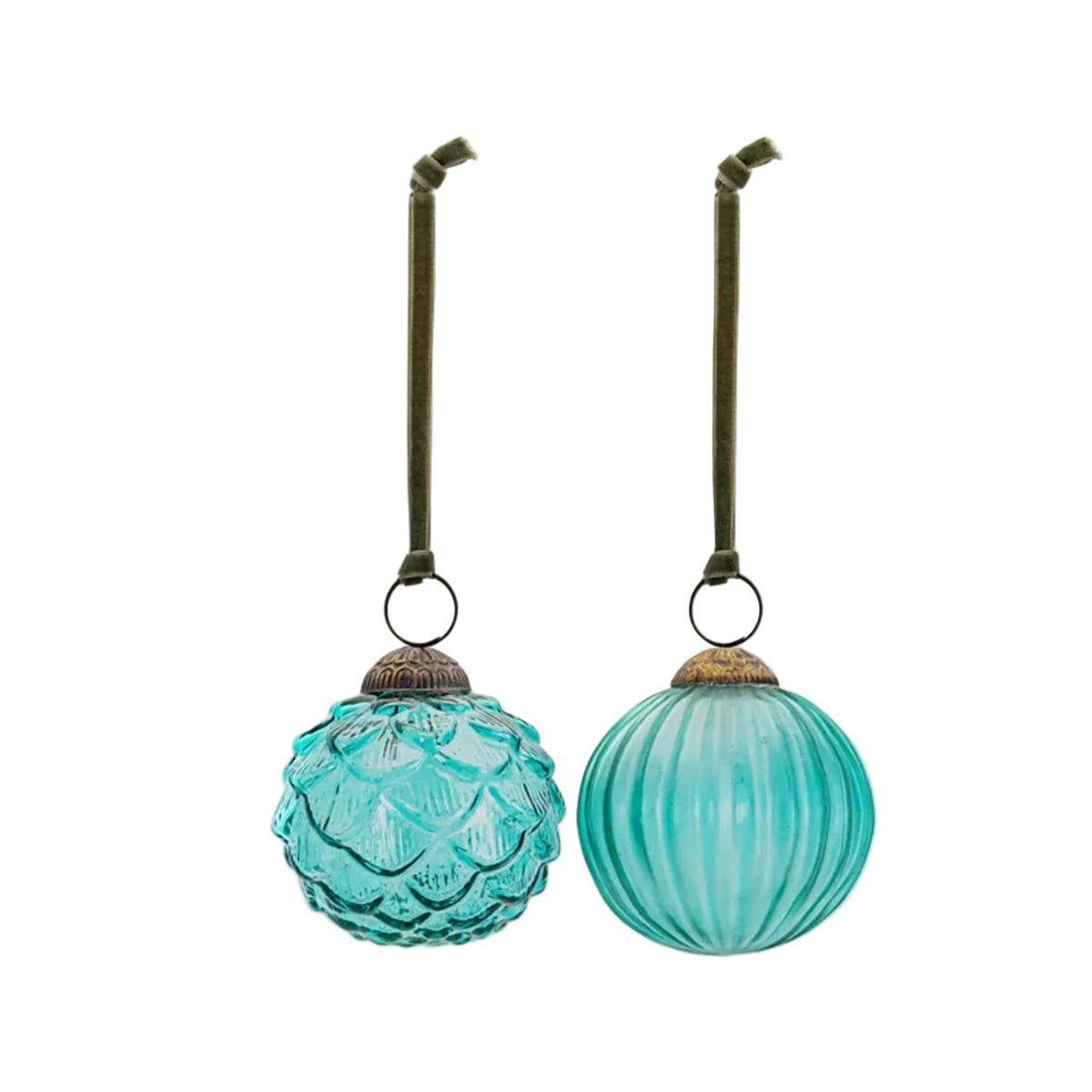 Hara bauble antique teal