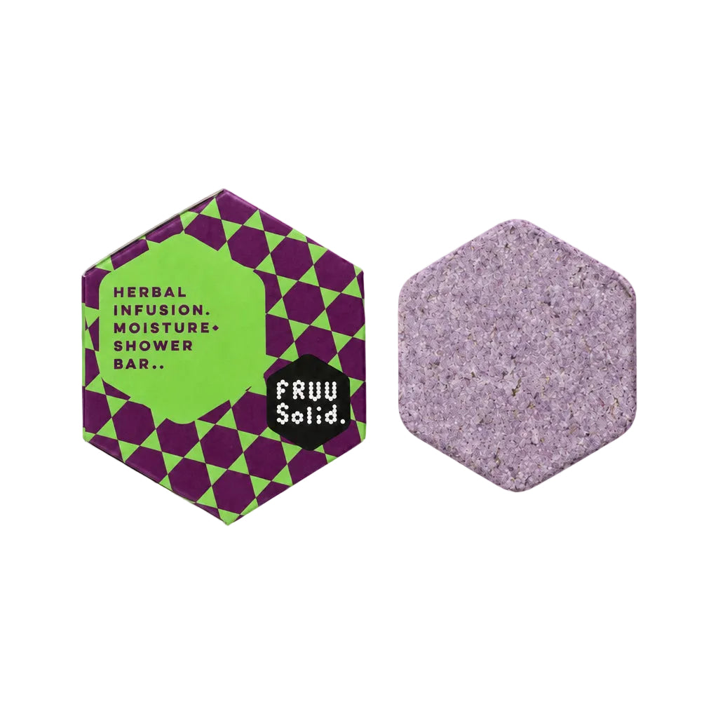 Herbal infusion shower bar