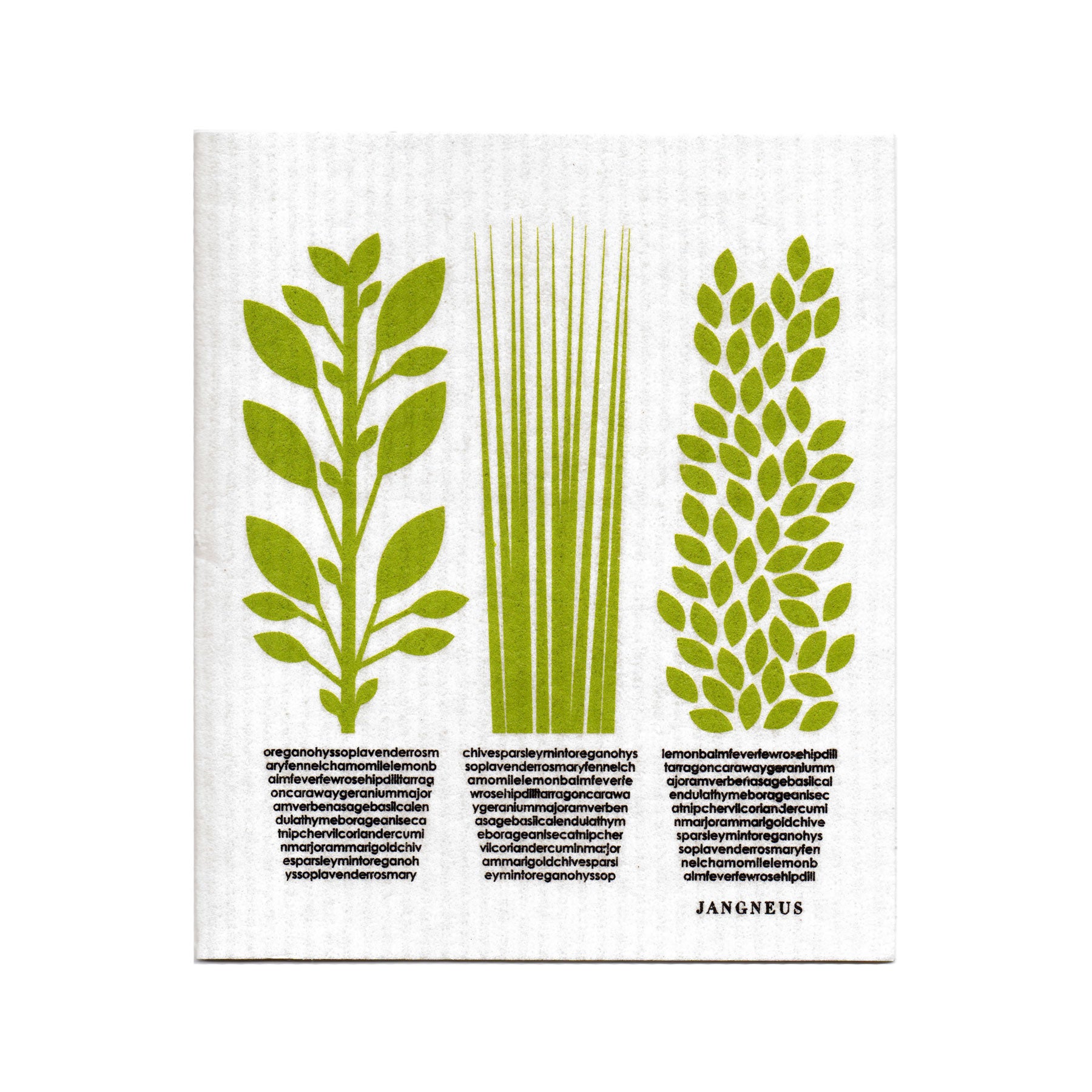 Herbs dishcloth