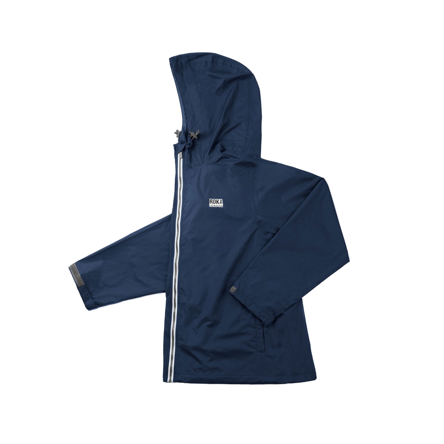 Holborn jacket deep blue recycled nylon ripstop