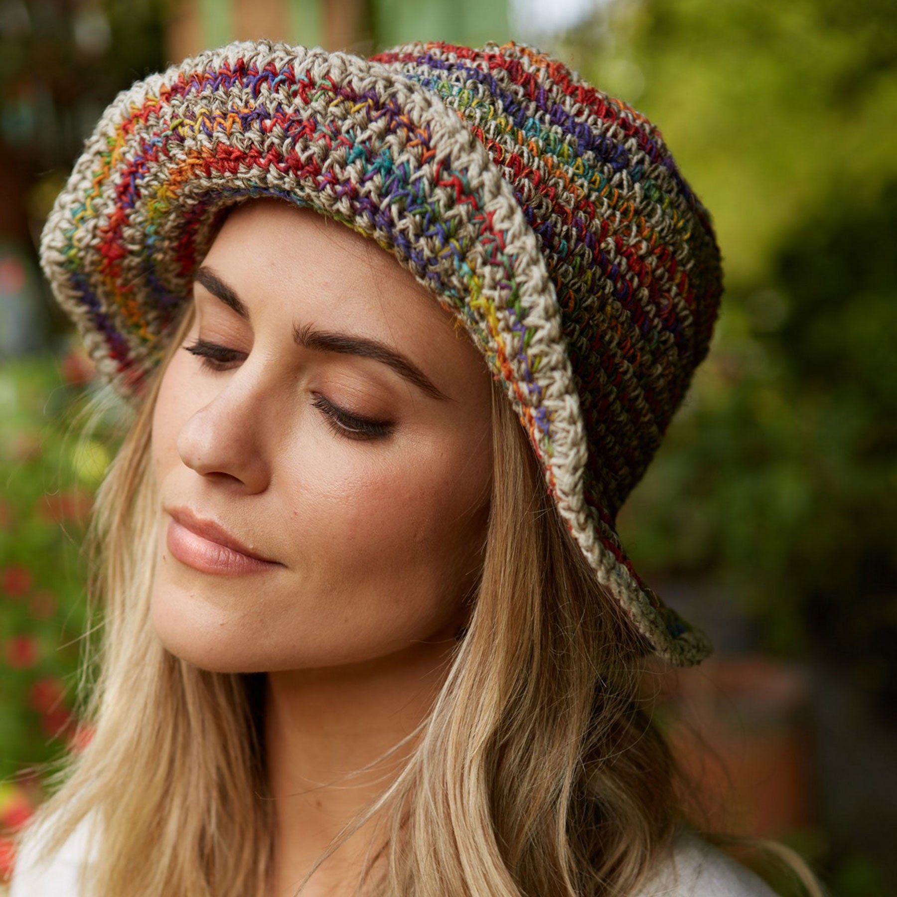 Hoxton hemp & cotton sun hat
