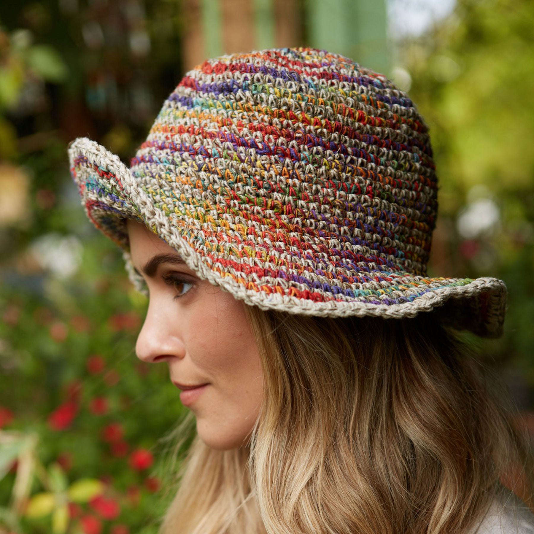 Hoxton hemp & cotton sun hat