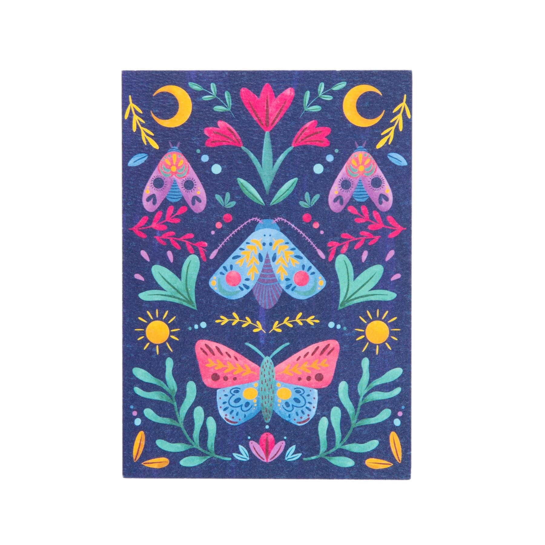 Insects illustrated card