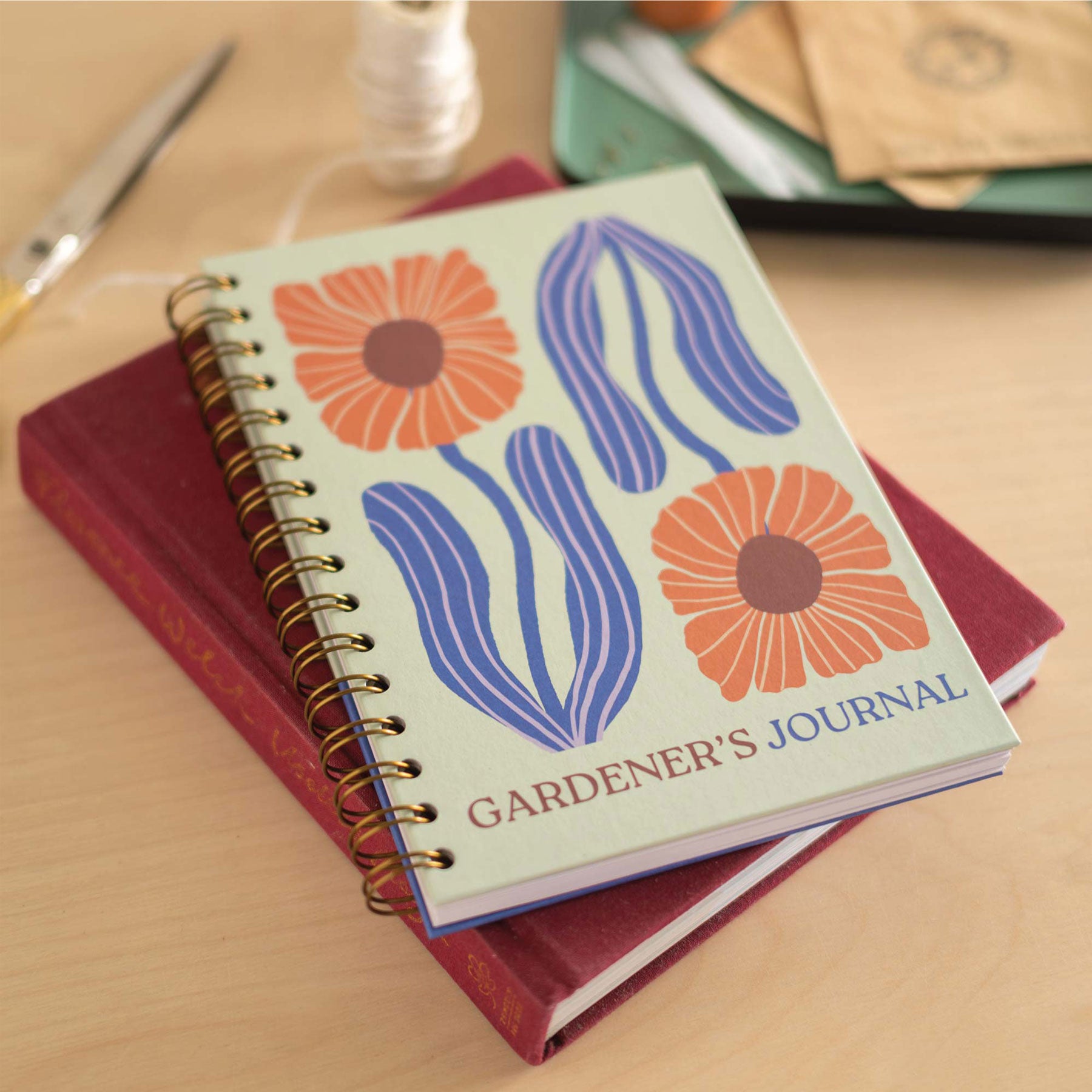 In bloom A5 gardeners journal