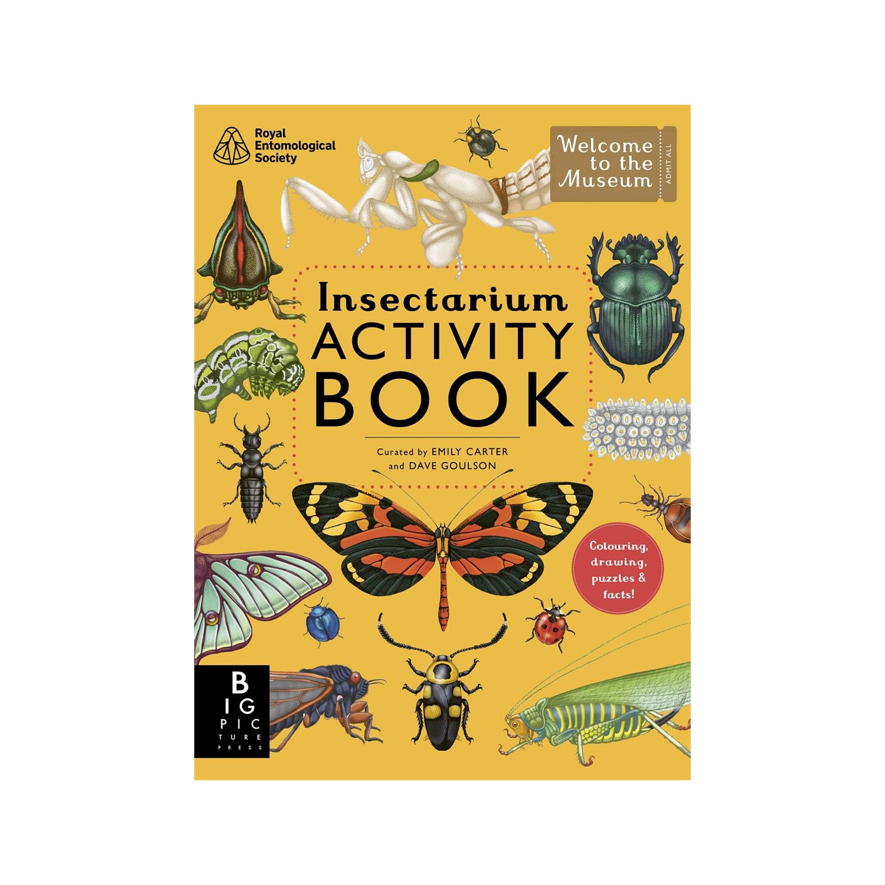 Insectarium activity book