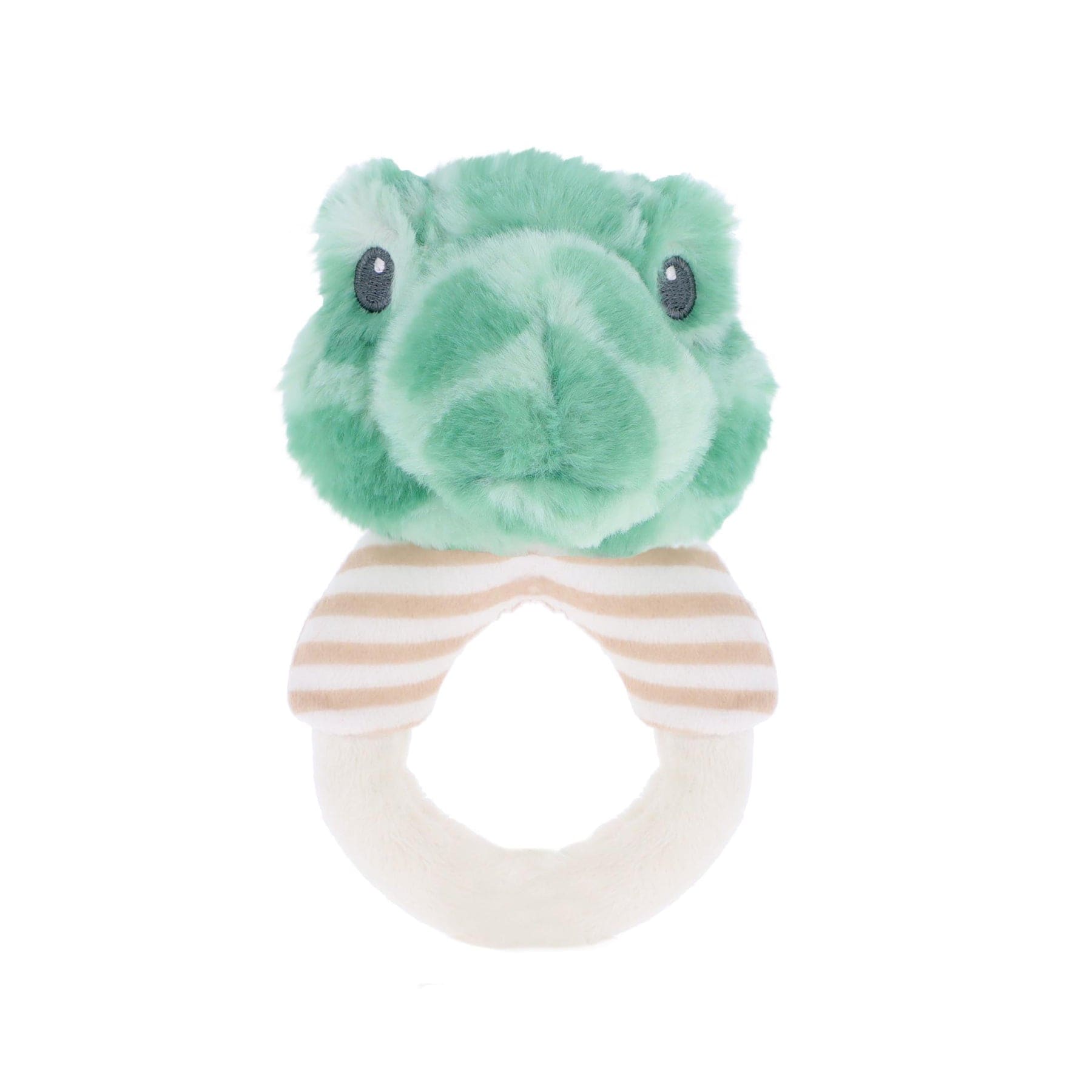 Keeleco baby terry turtle ring rattle