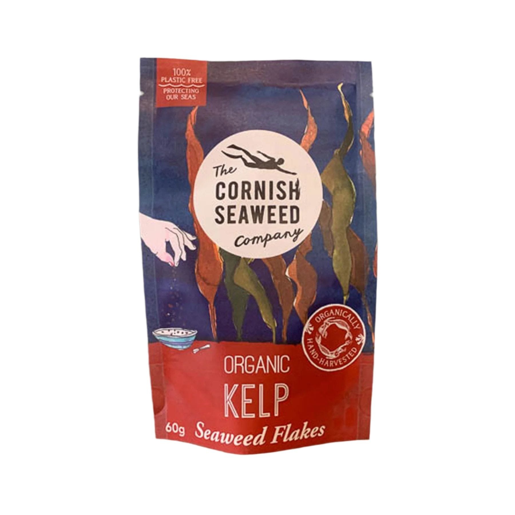 Organic kelp seaweed flakes 60g