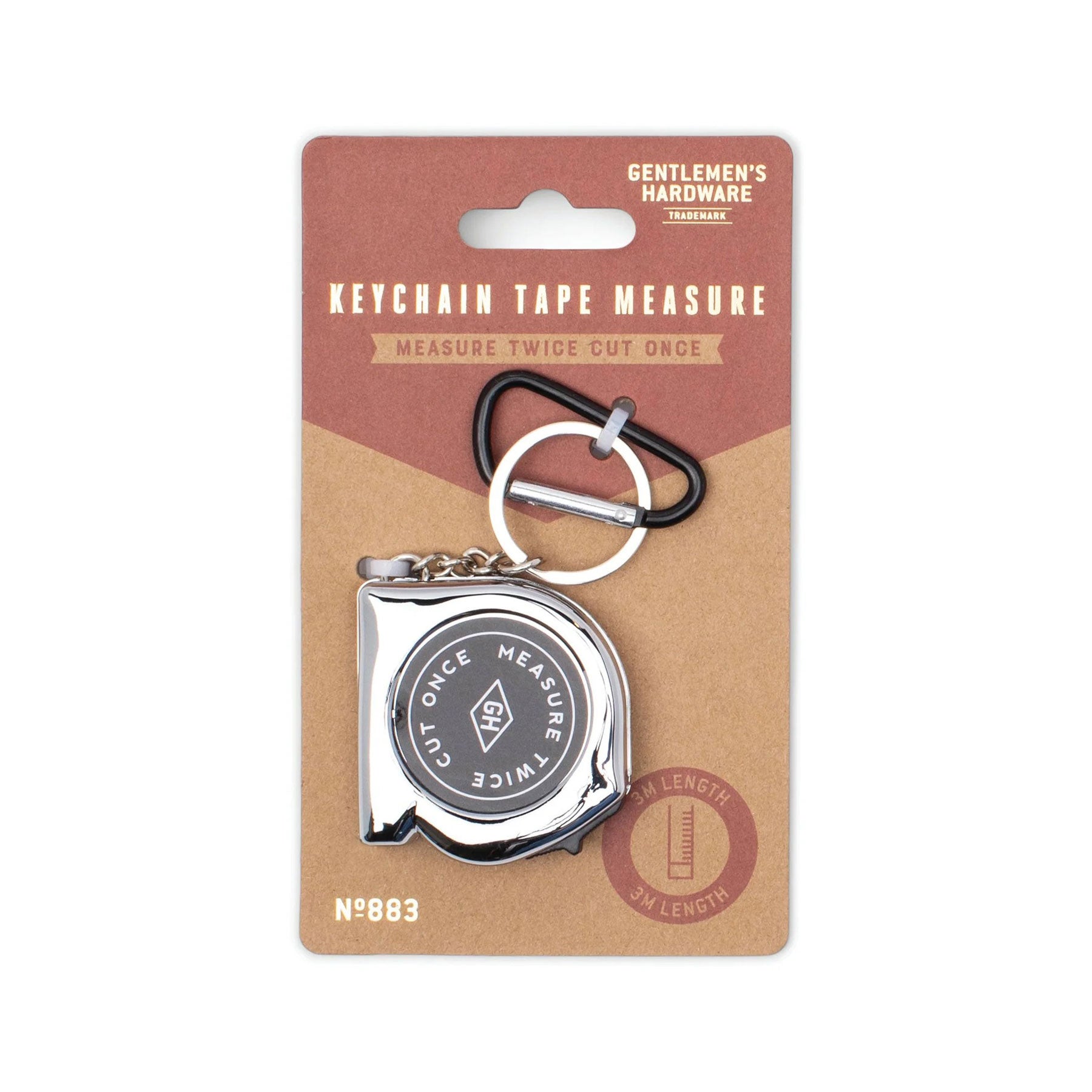 Keychain tape measure